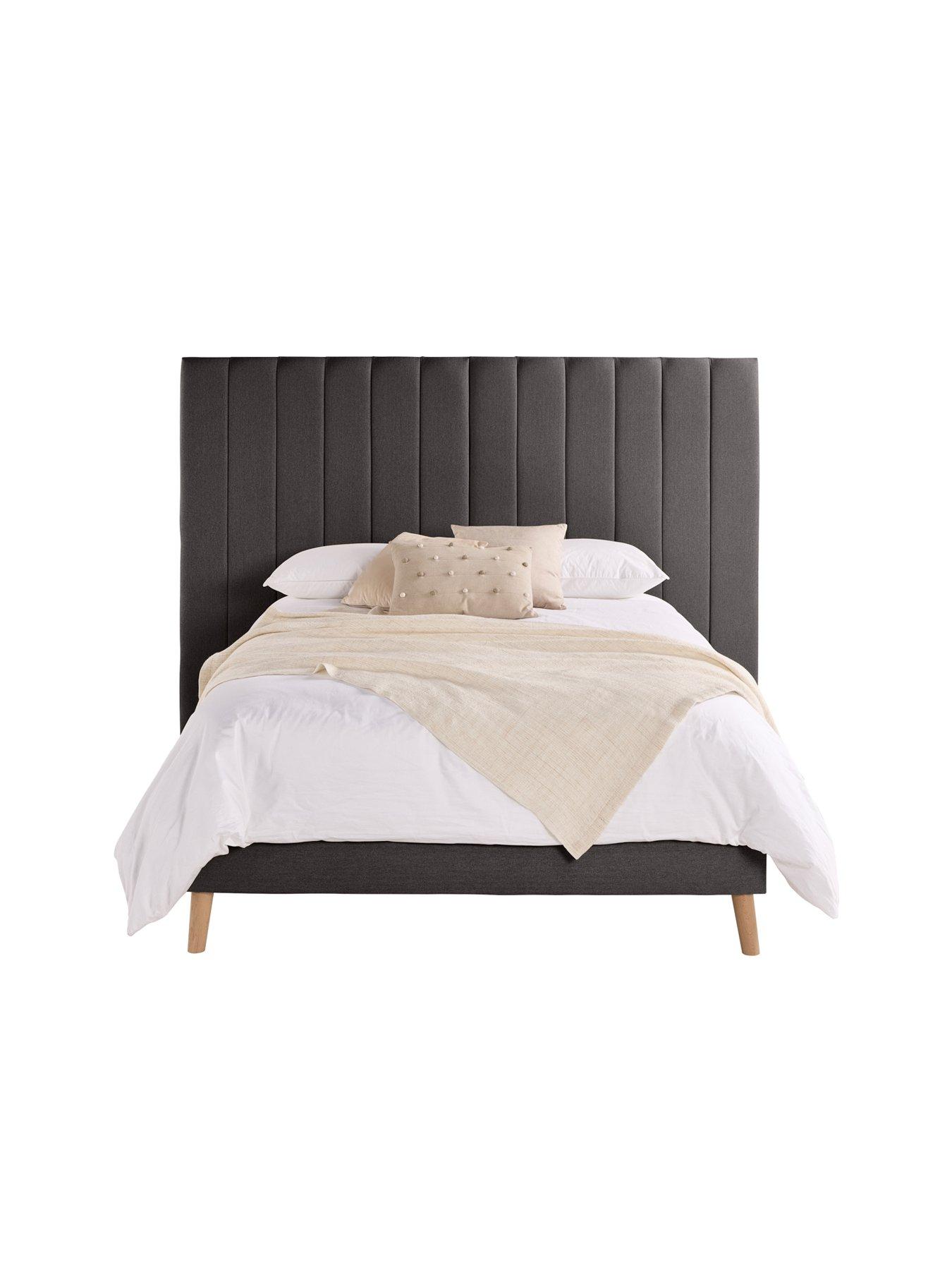  image of aspire-solara-twill-bed--charcoal