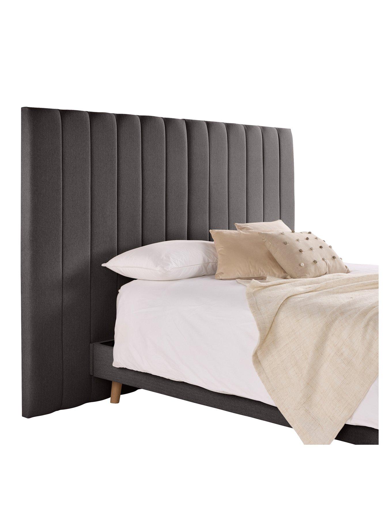  image of aspire-solara-twill-bed--charcoal