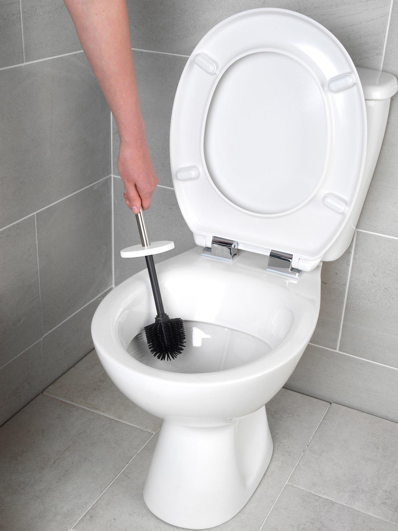Image 3 of 4 of Beldray White 5l D Shape Bin And Antibac Flexible Head Toilet Brush