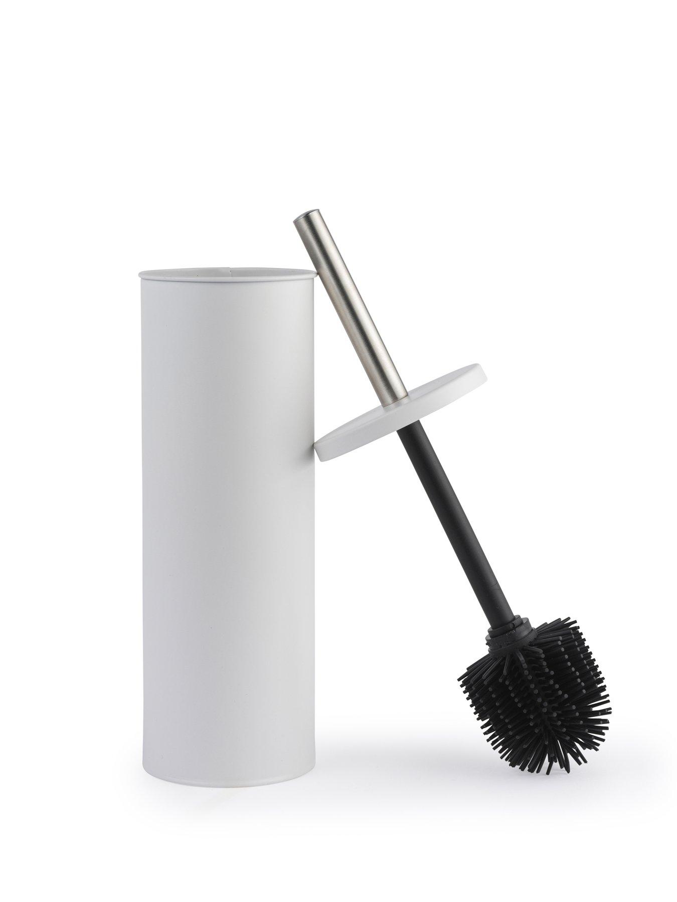 Image 4 of 4 of Beldray White 5l D Shape Bin And Antibac Flexible Head Toilet Brush