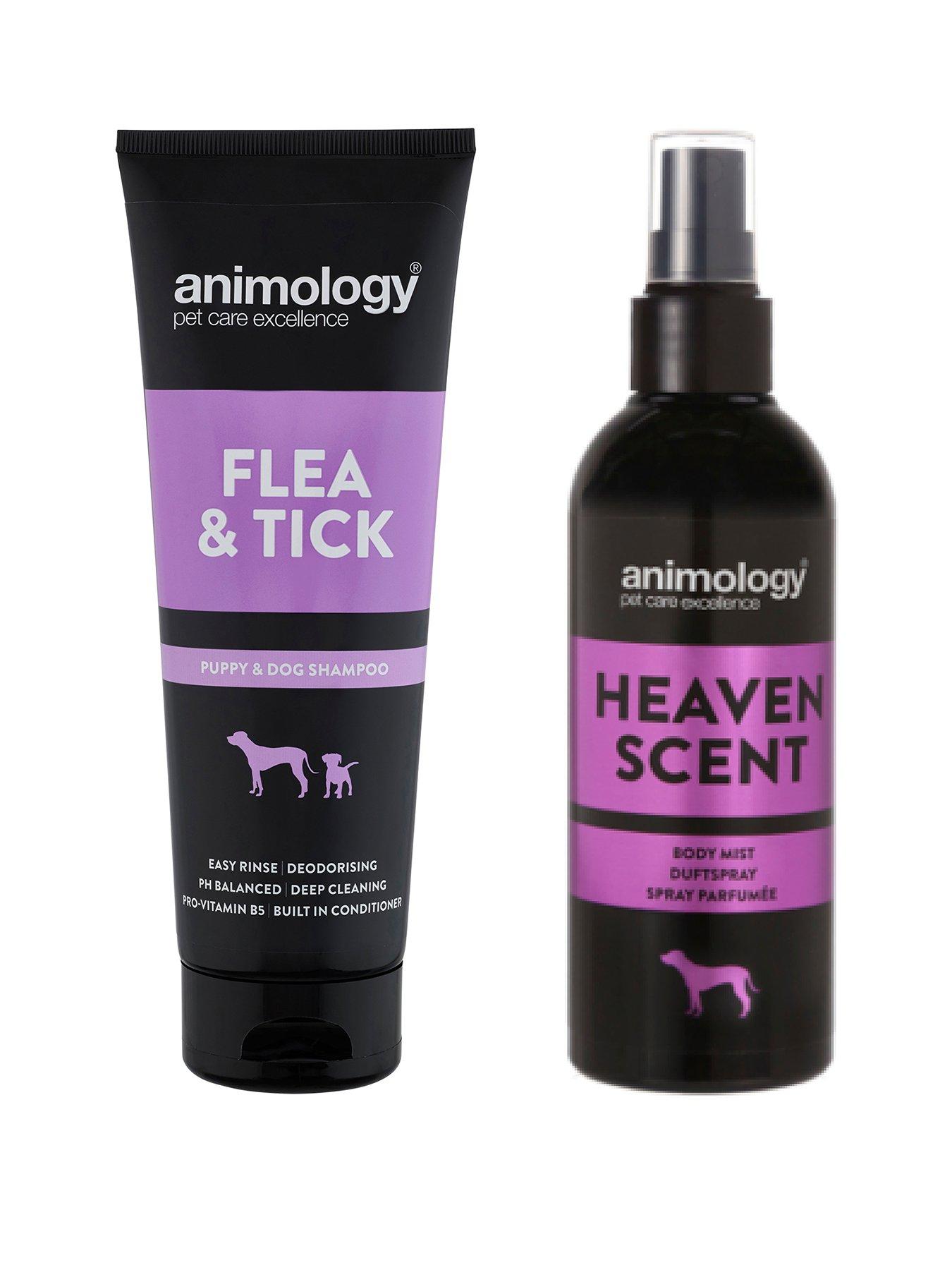 Animology Dog Flea  &  Tick Shampoo 250ml/Heaven Scent Fragrance Mist 150ml