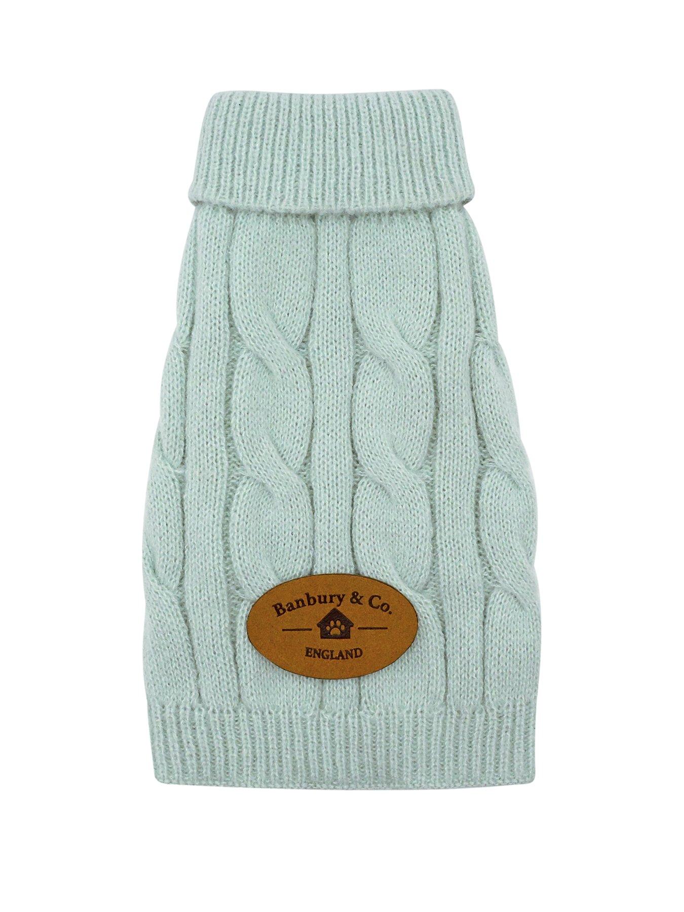 Banbury & Co Seafoam Cable Knit Jumper Medium
