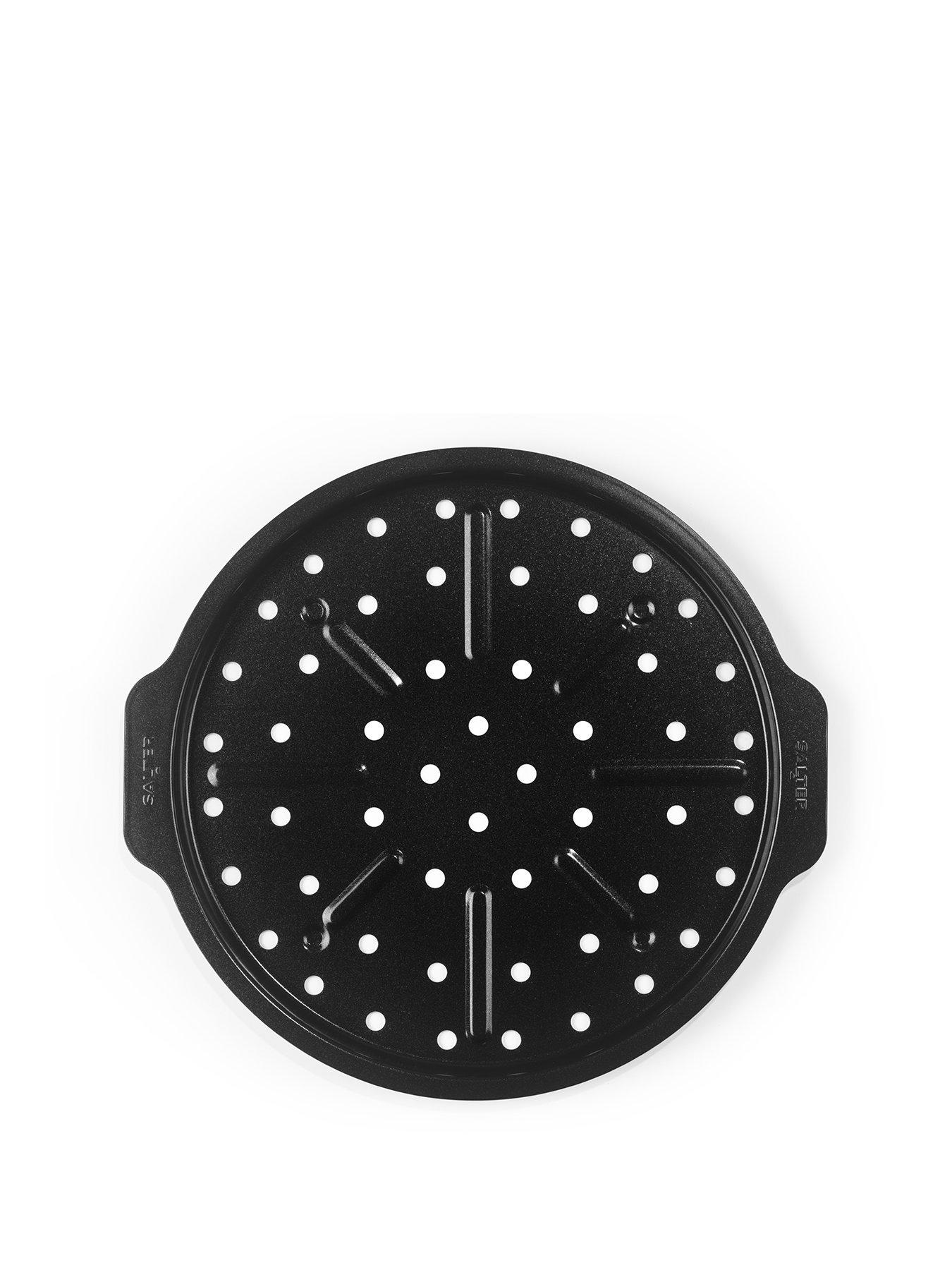 front image of salter-expert-pizza-tray