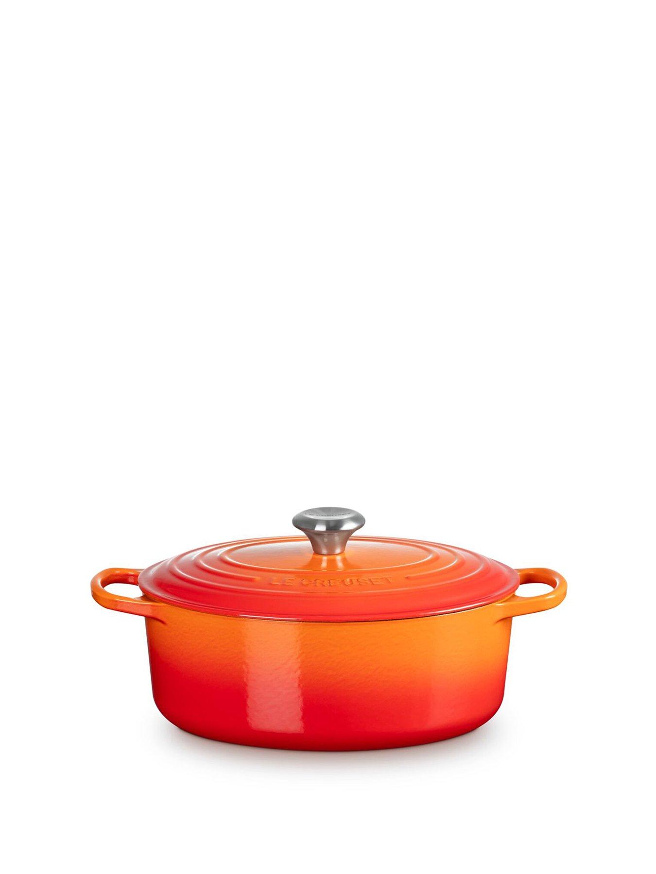 Image 2 of 7 of Le Creuset Signature Cast Iron Oval Casserole 29cm