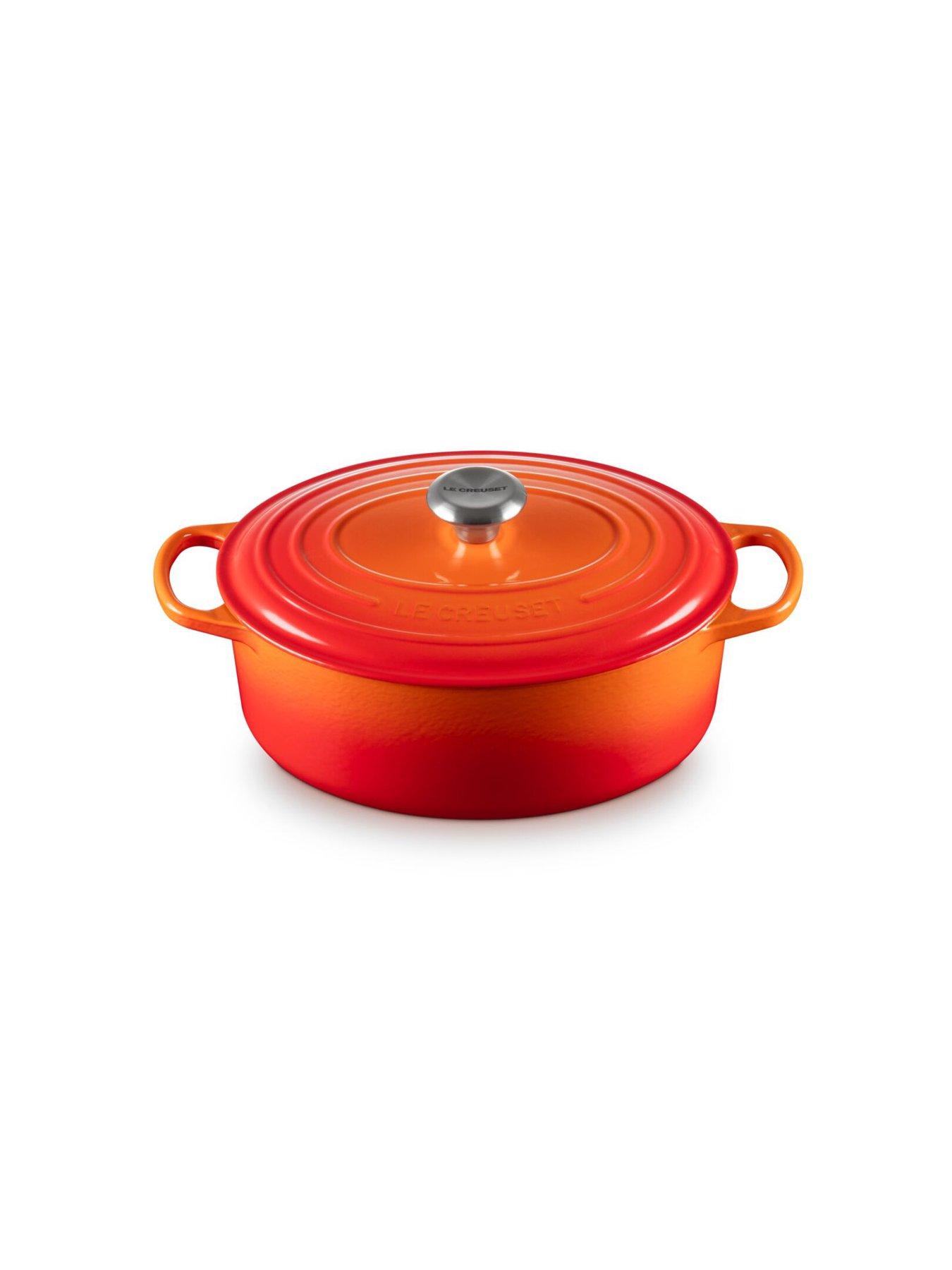 Image 3 of 7 of Le Creuset Signature Cast Iron Oval Casserole 29cm