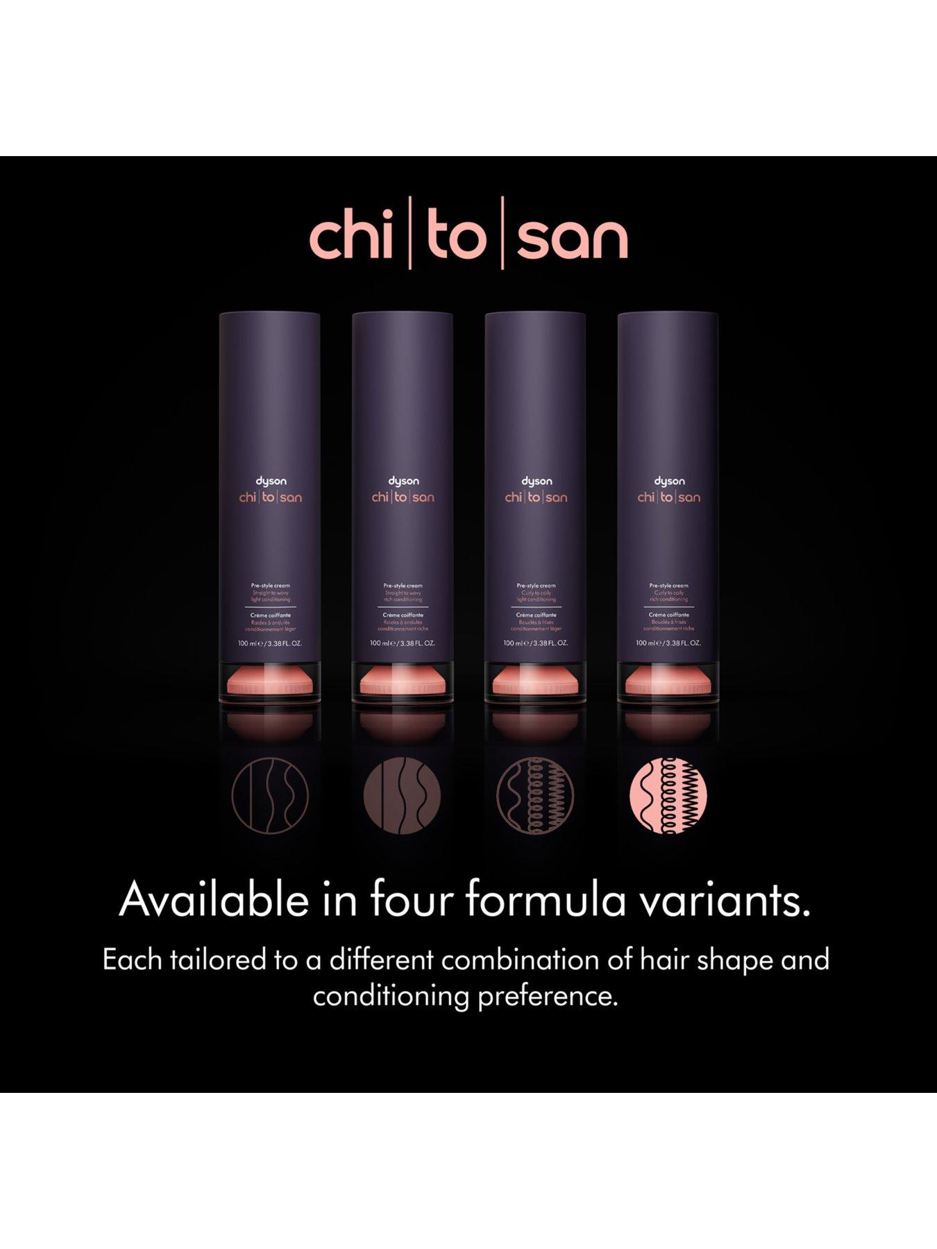 Image 2 of 7 of Dyson Chitosan&trade; Pre-style cream Curly to coily rich conditioning 100ml