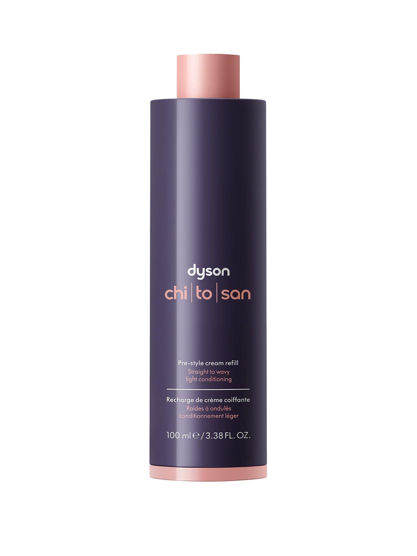 Dyson Chitosan™ Pre-style cream Straight to wavy light conditioning Refill 100ml