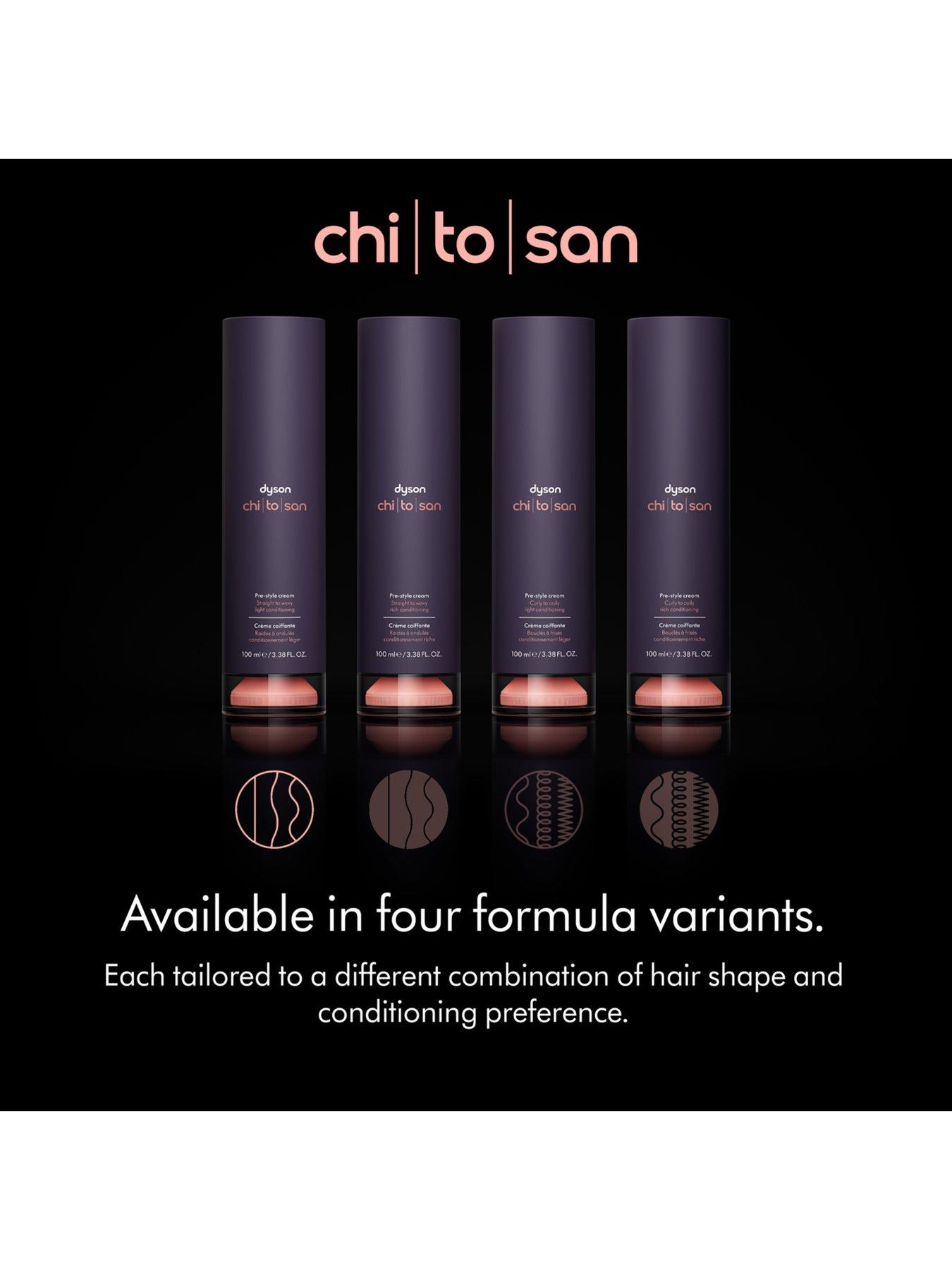 Image 2 of 7 of Dyson Chitosan&trade; Pre-style cream Straight to wavy light conditioning Refill 100ml