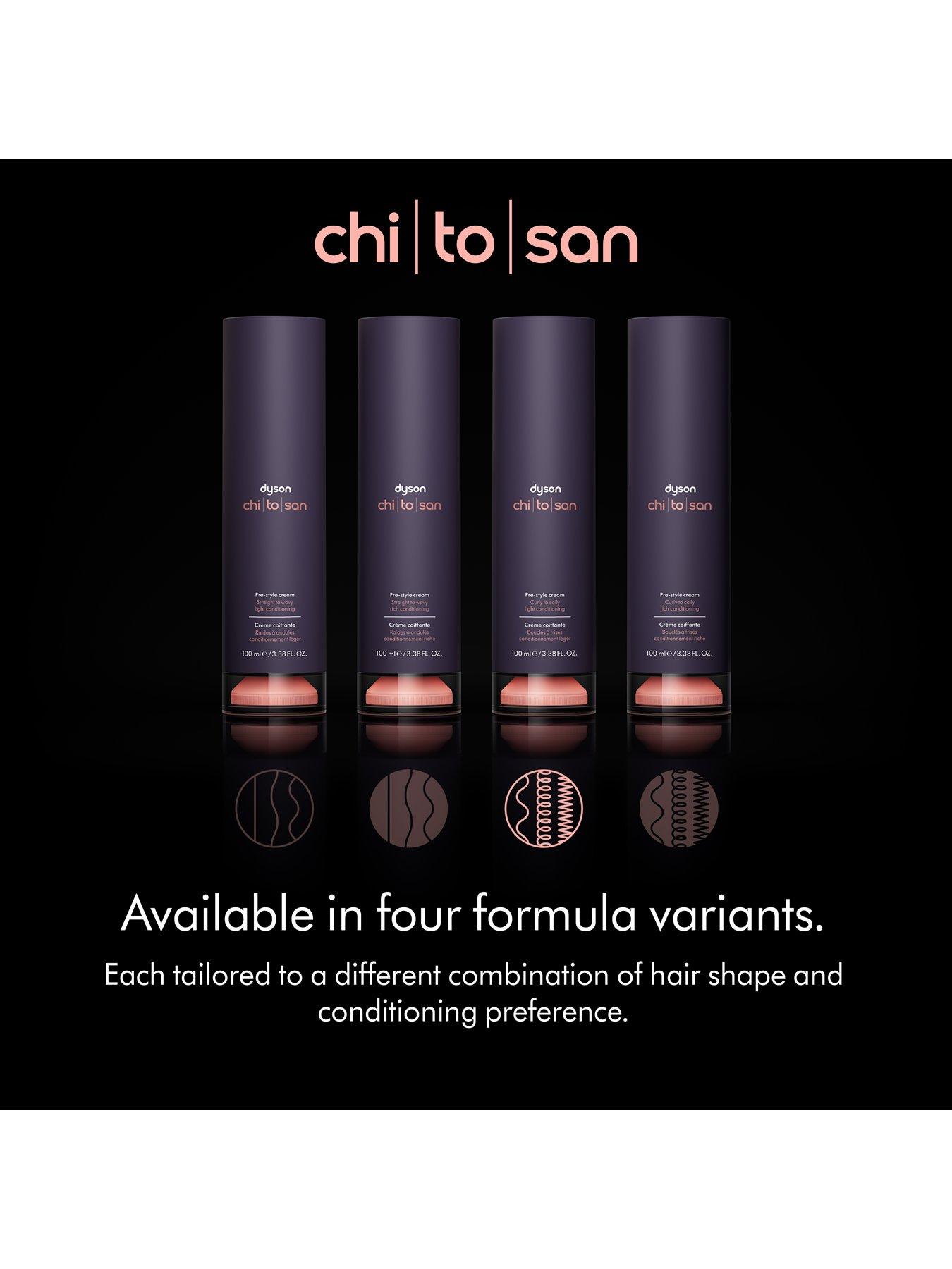 Image 2 of 7 of Dyson Chitosan&trade; Pre-style cream Curly to coily light conditioning 100ml