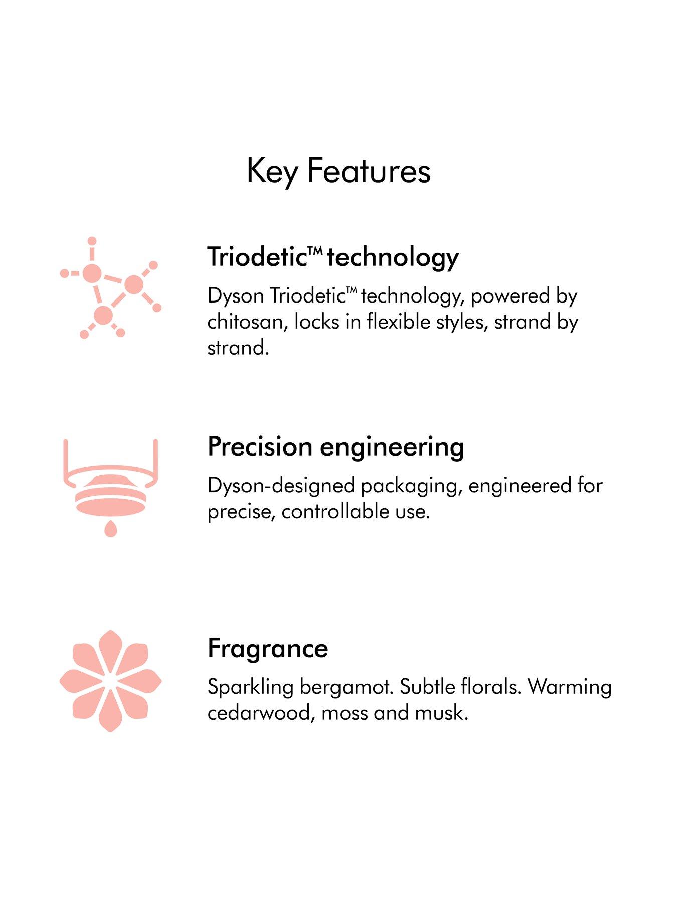 Image 4 of 7 of Dyson Chitosan&trade; Pre-style cream Curly to coily light conditioning 100ml
