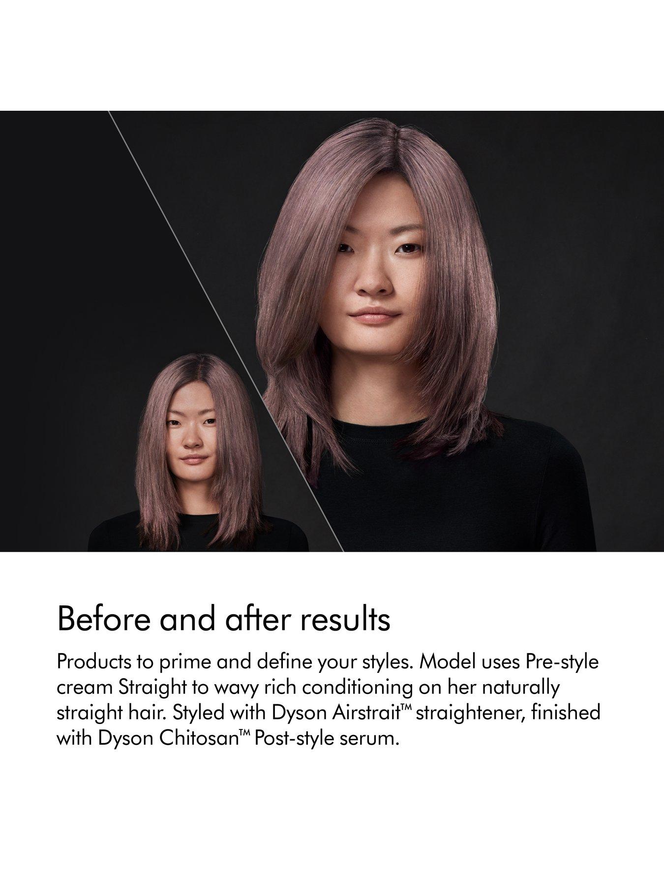 Image 7 of 7 of Dyson Chitosan&trade; Pre-style cream Straight to wavy rich conditioning 100ml