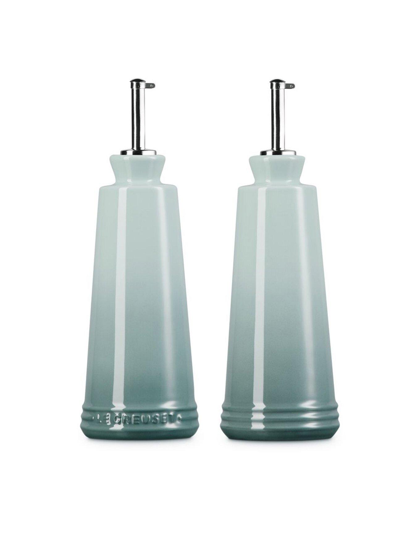 Le Creuset Stoneware Oil  &  Vinegar Set 330ml Volcanic