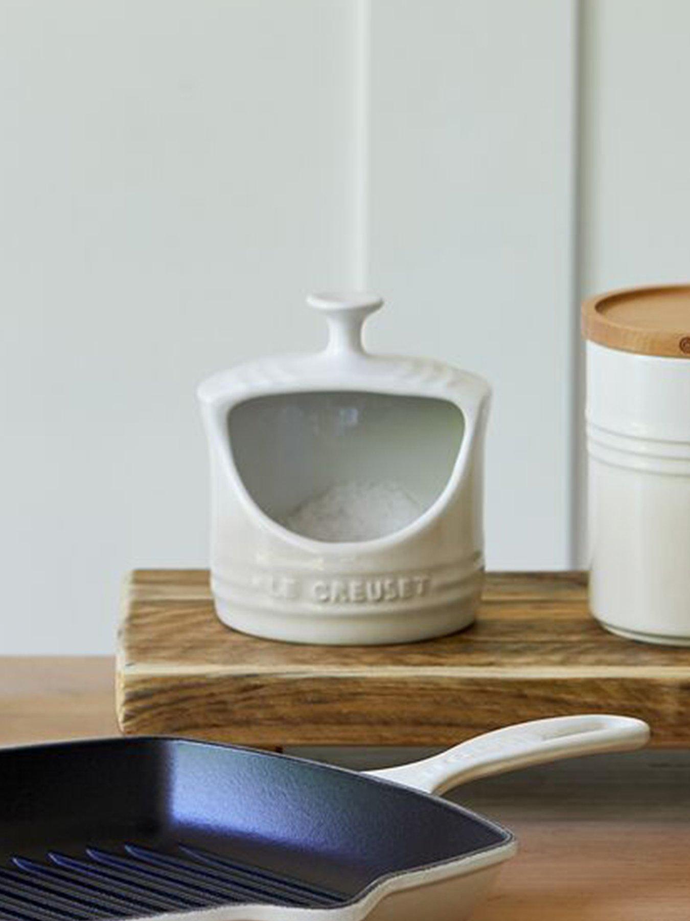 Le Creuset Stoneware Salt Pig 300ml Meringue