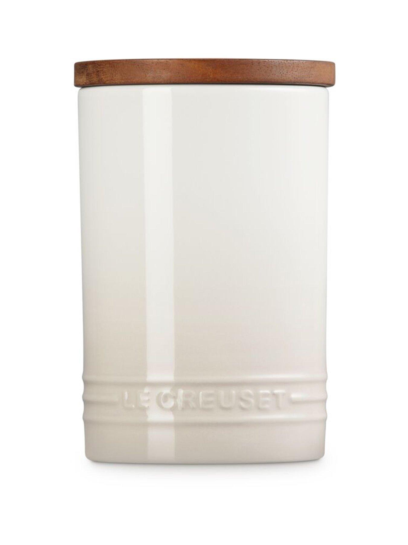 Le Creuset Le Creuset Stoneware Signature Storage Jar 770ml Meringue