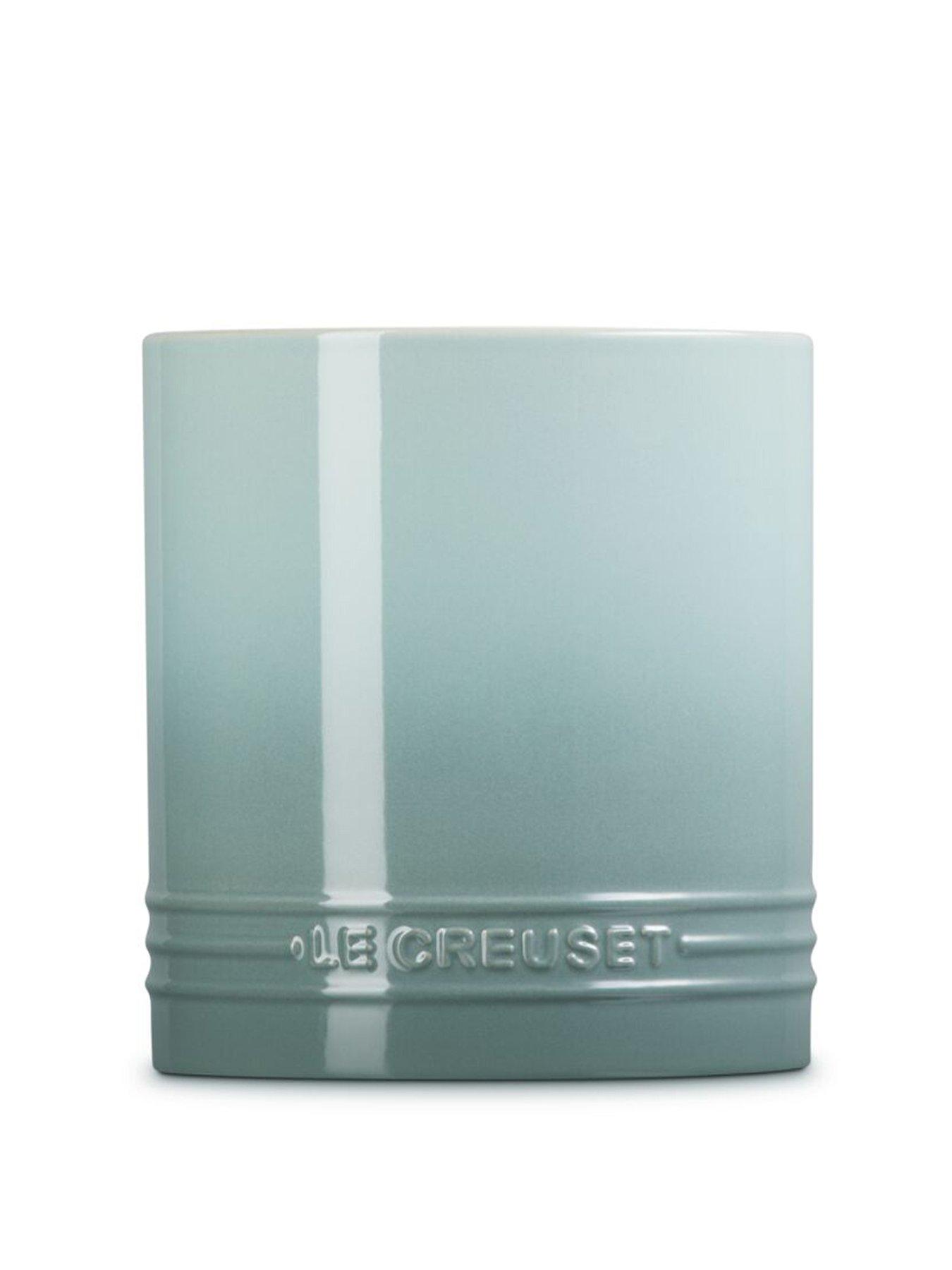 Le Creuset Stoneware Signature Utensil Jar Sea Salt 1.1l