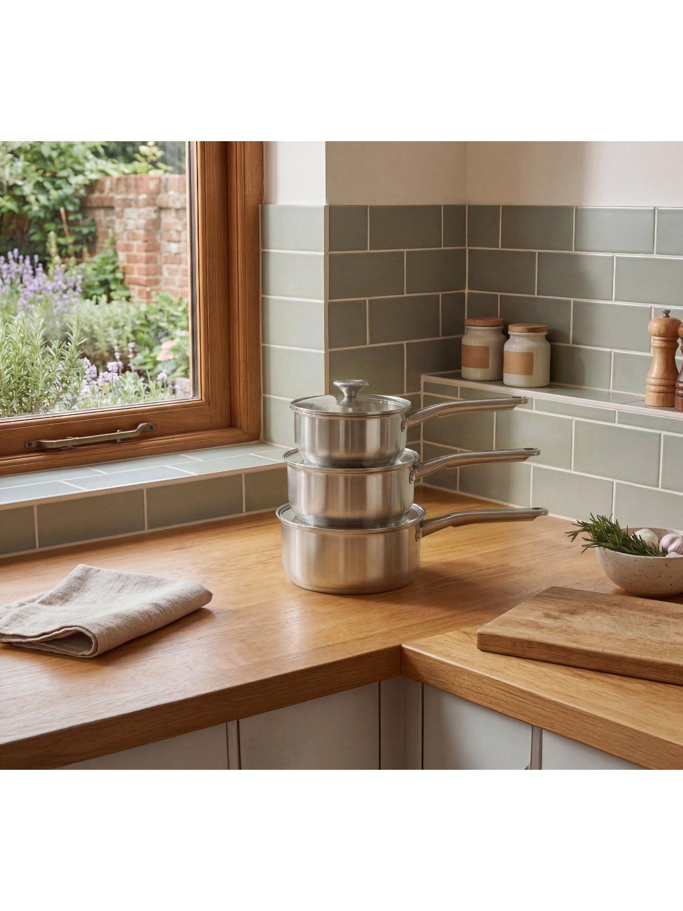 Image 4 of 5 of Salter Signature 6pc Pan Set