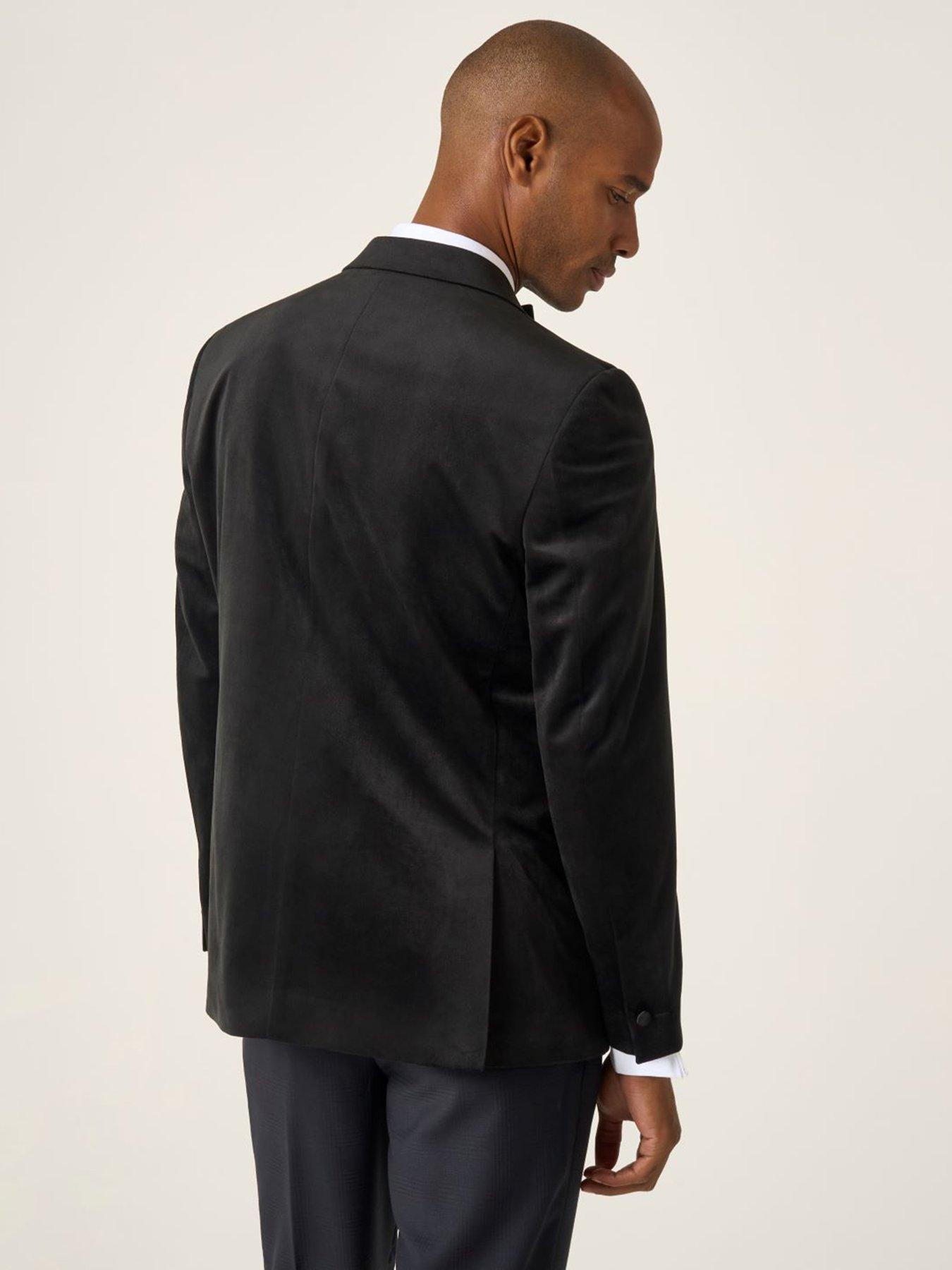 Image 2 of 6 of Skopes Jive Velvet Suit Jacket - Black