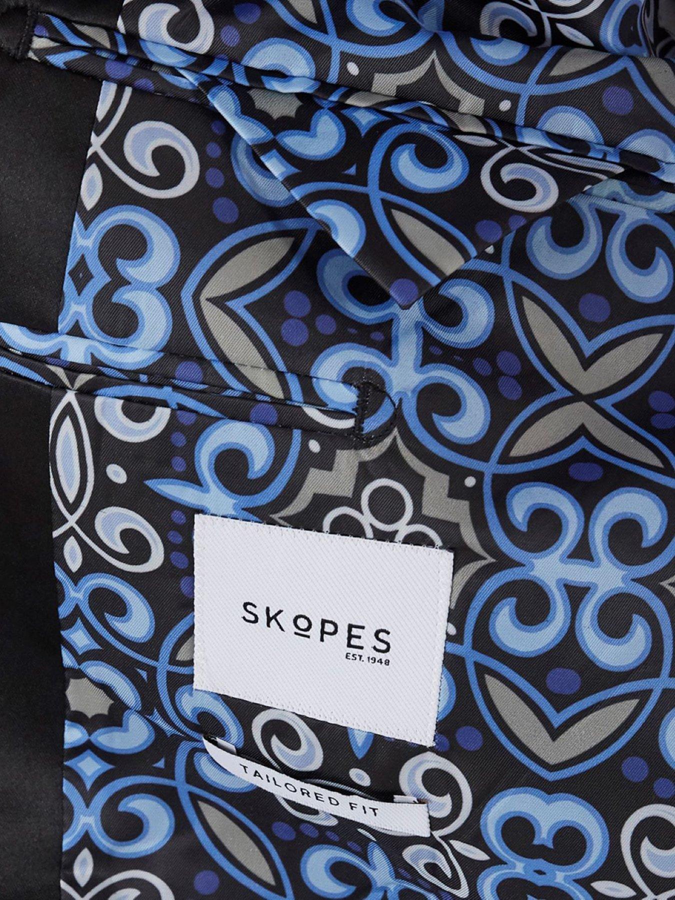 Image 5 of 6 of Skopes Jive Velvet Suit Jacket - Black