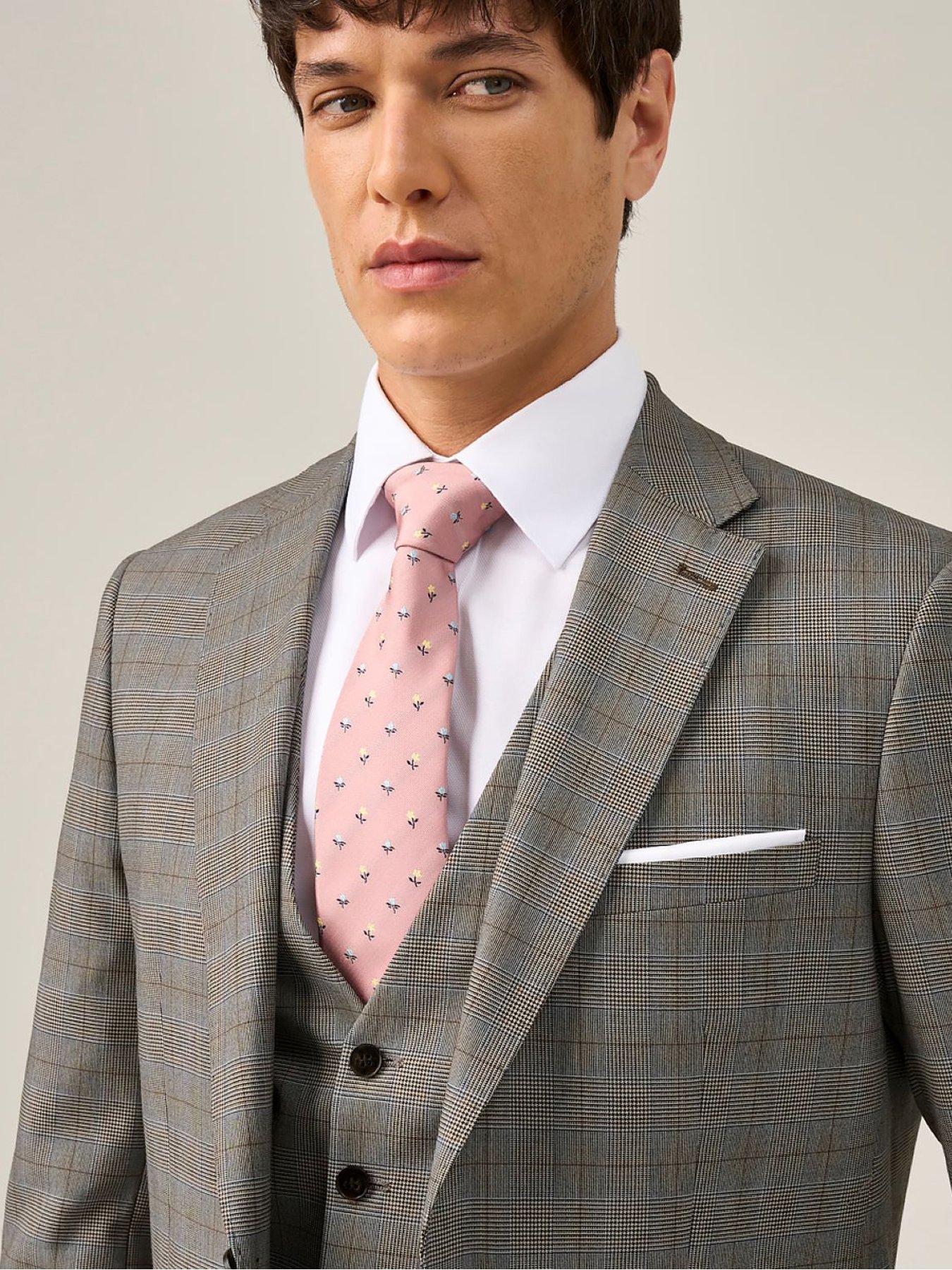  image of skopes-maron-tailored-fit-suit-jacket-beige