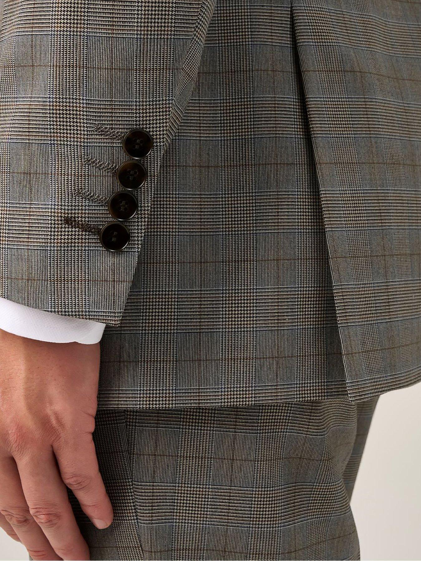  image of skopes-maron-tailored-fit-suit-jacket-beige