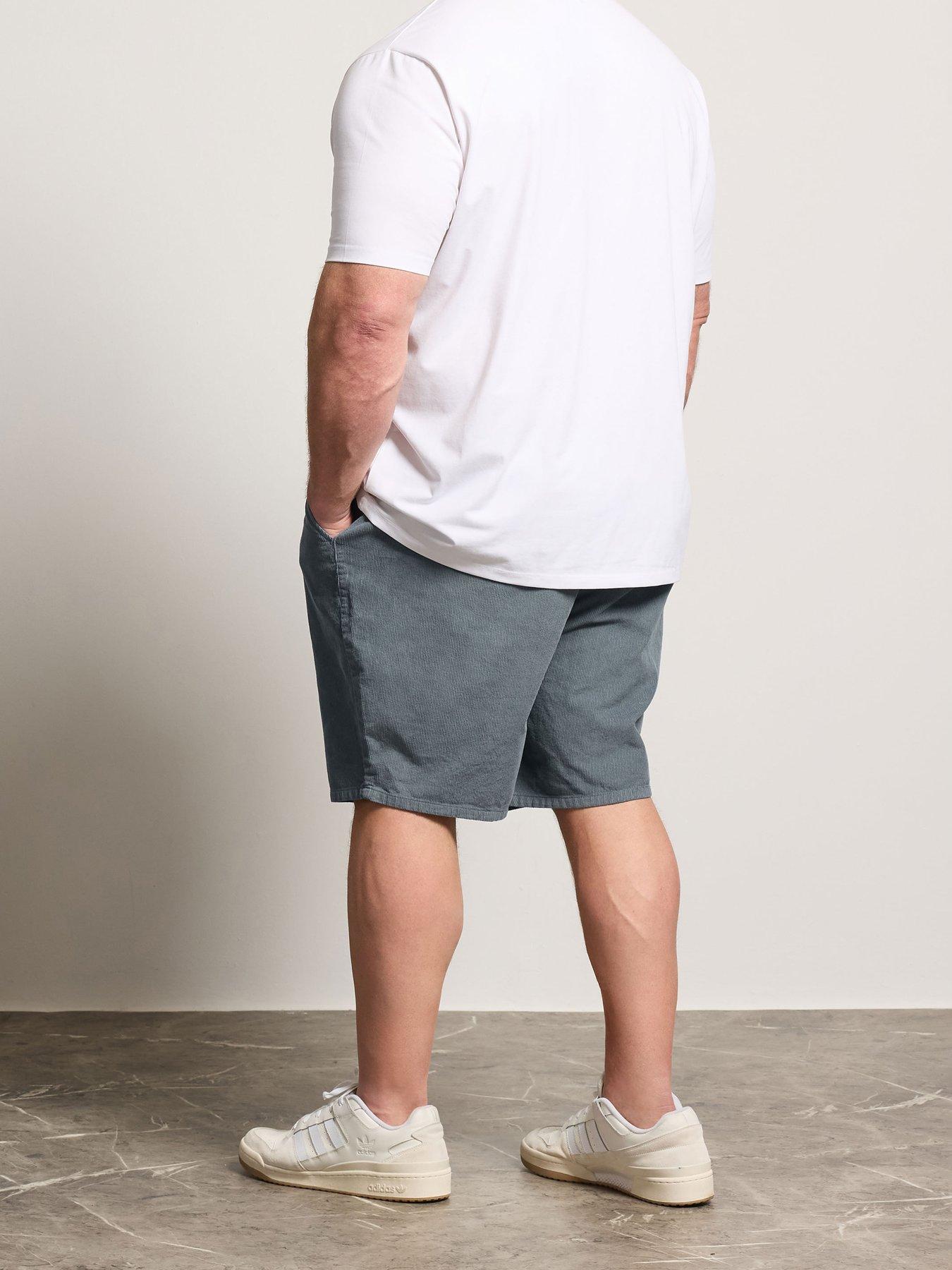 Image 2 of 4 of BadRhino Elasticated Cord Shorts - Blue