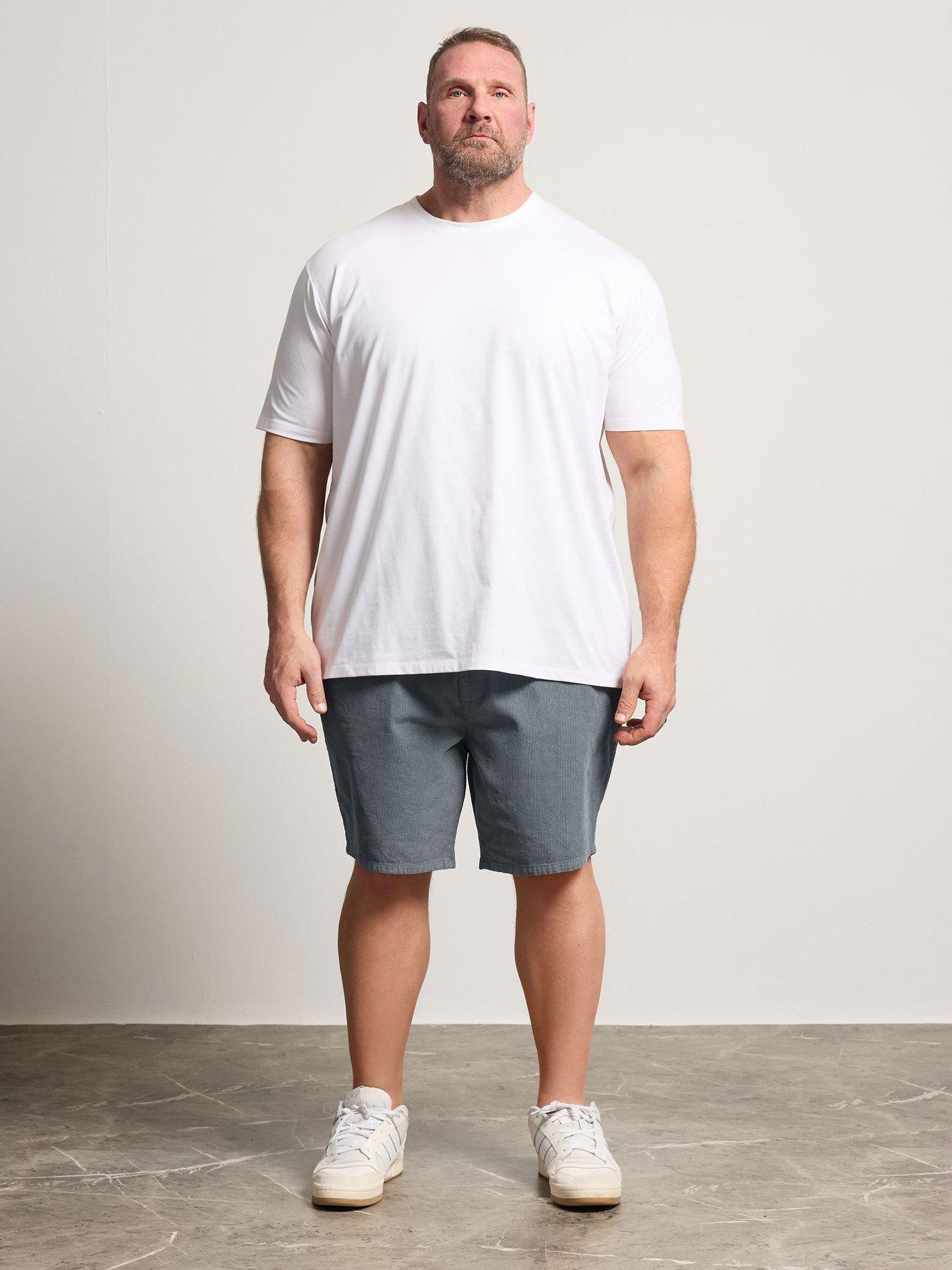 Image 3 of 4 of BadRhino Elasticated Cord Shorts - Blue