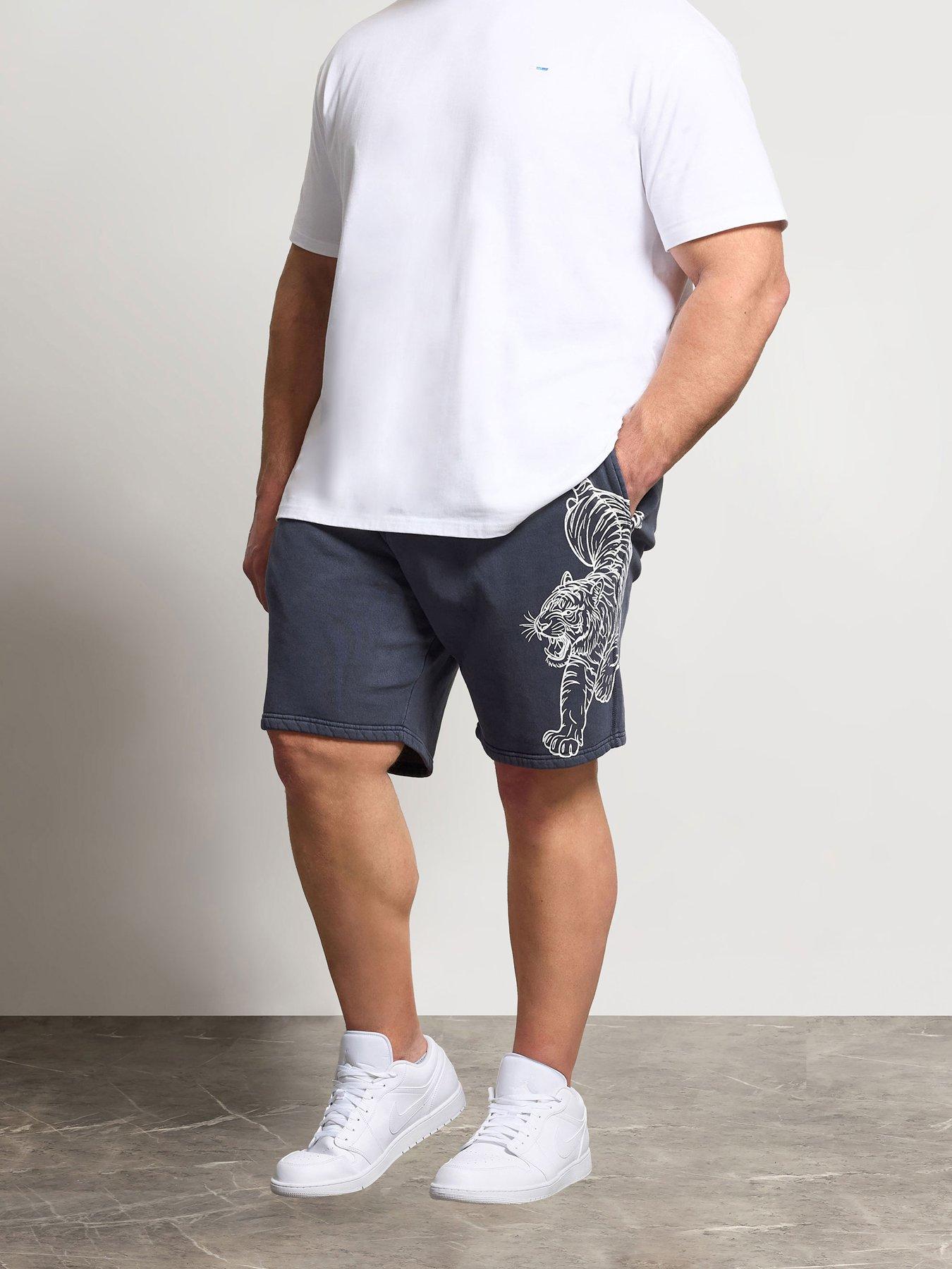 BadRhino Printed Tiger Shorts