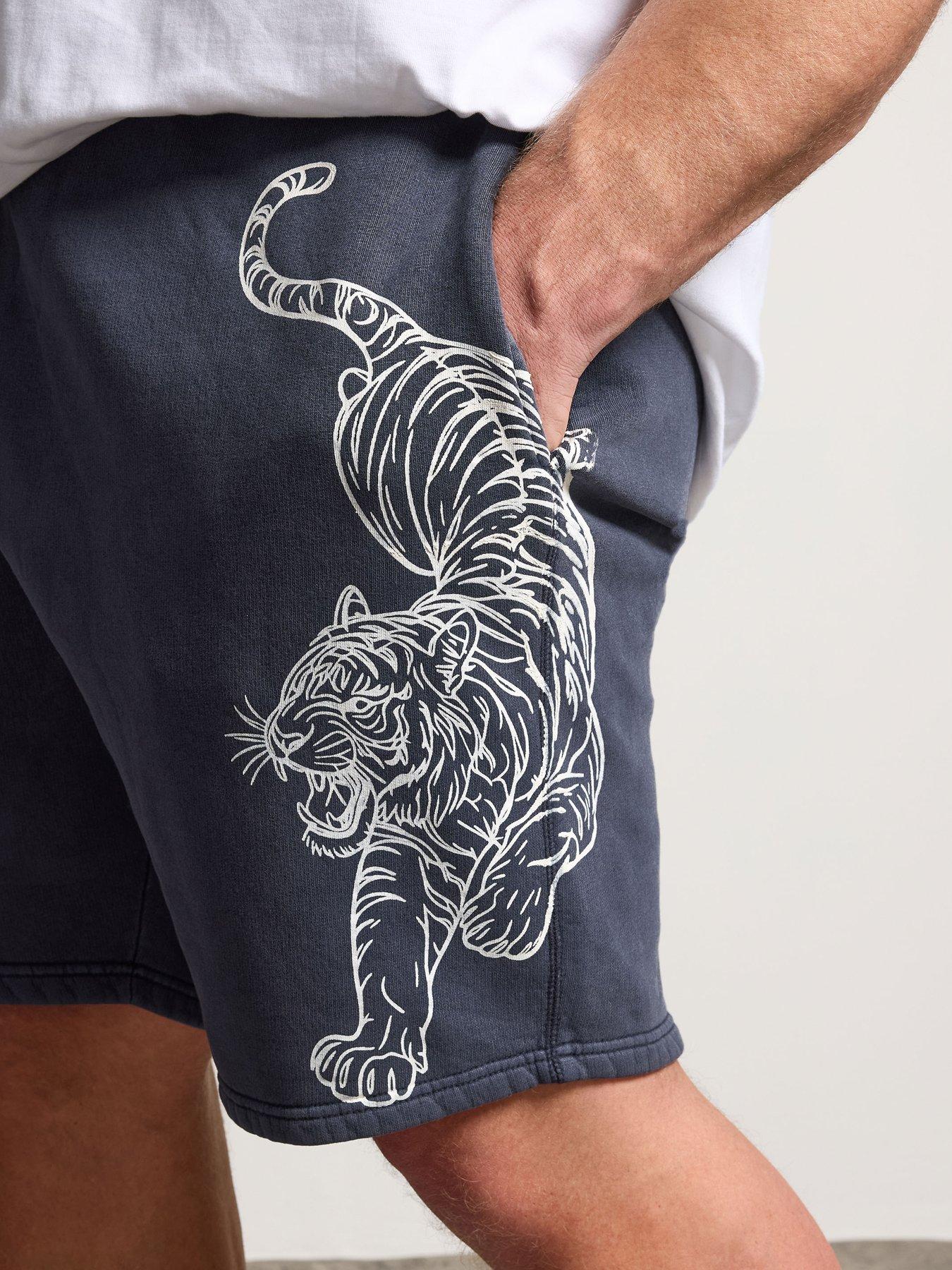 Image 4 of 5 of BadRhino Printed Tiger Shorts