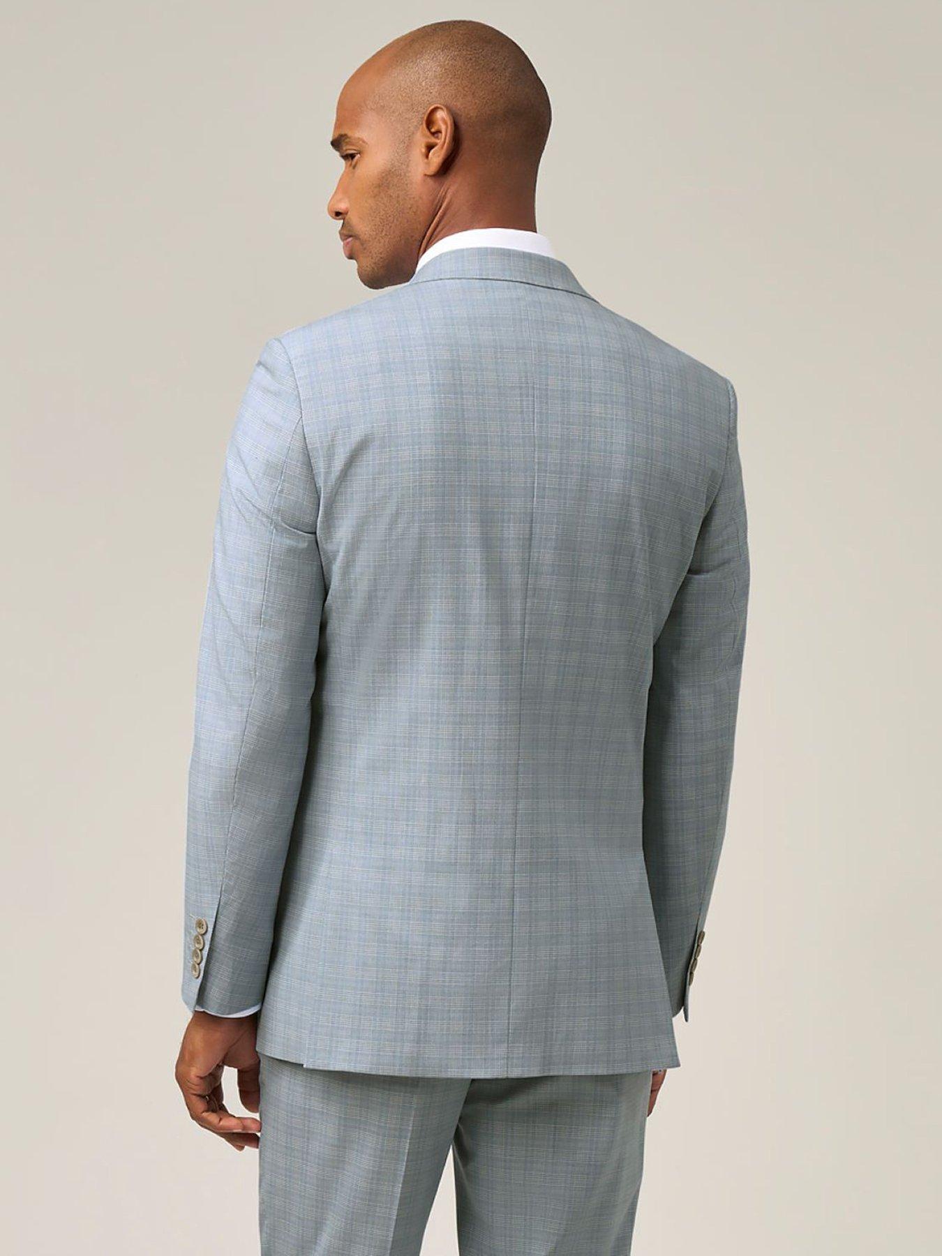  image of skopes-arlen-check-tailored-fit-suit-jacket