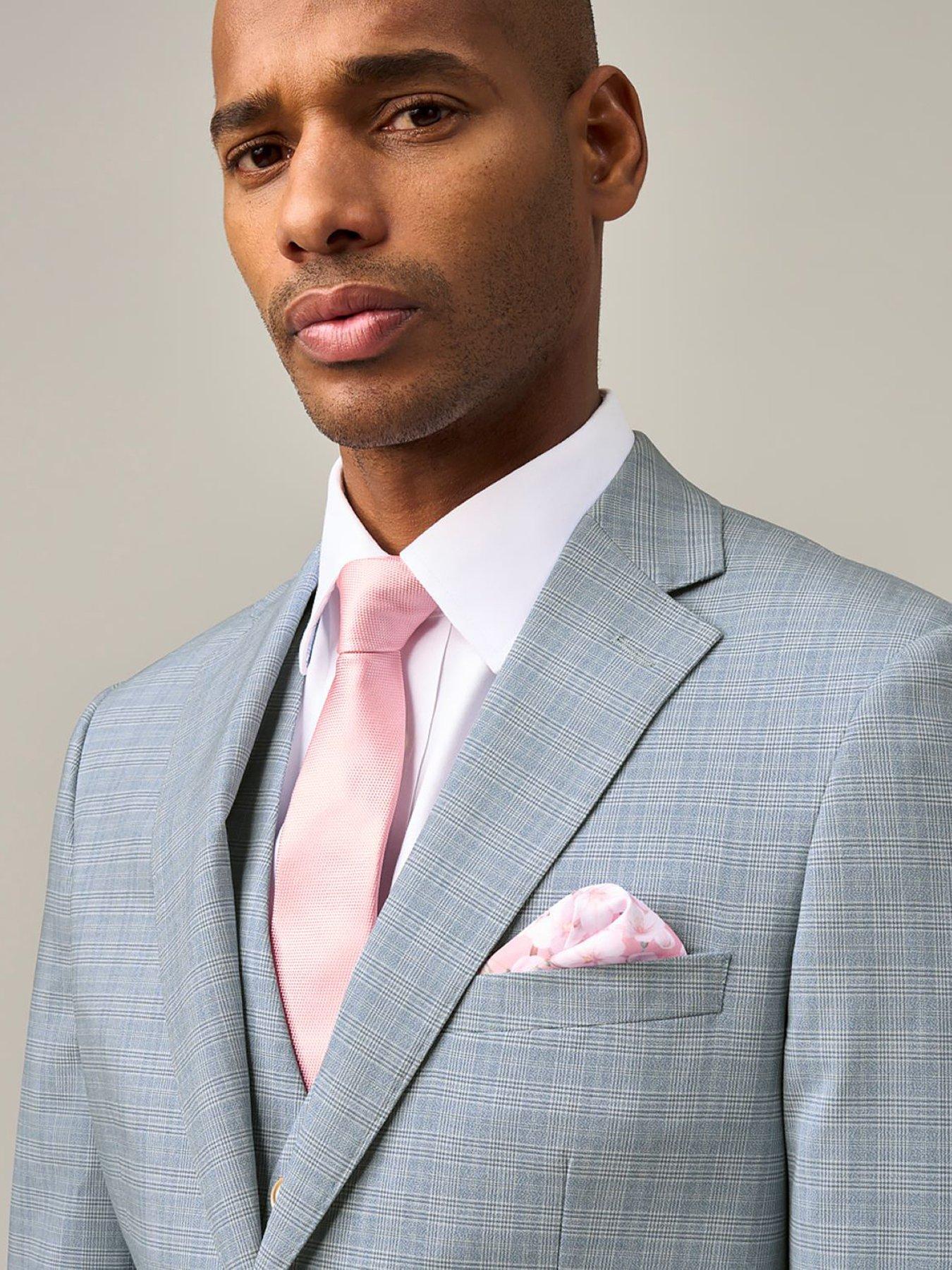  image of skopes-arlen-check-tailored-fit-suit-jacket