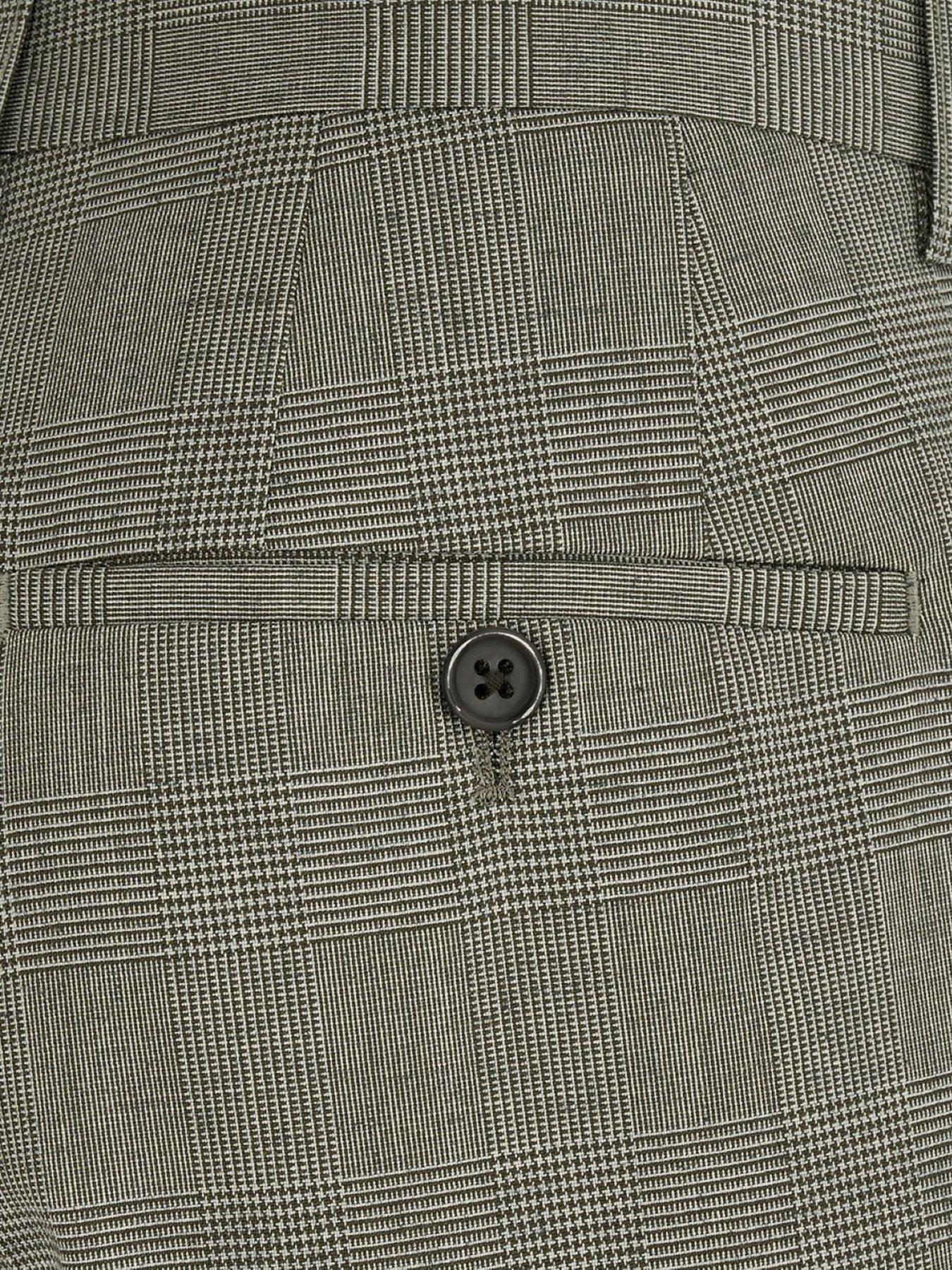 Image 4 of 5 of Skopes Devere Tailored Suit Trousers - Green