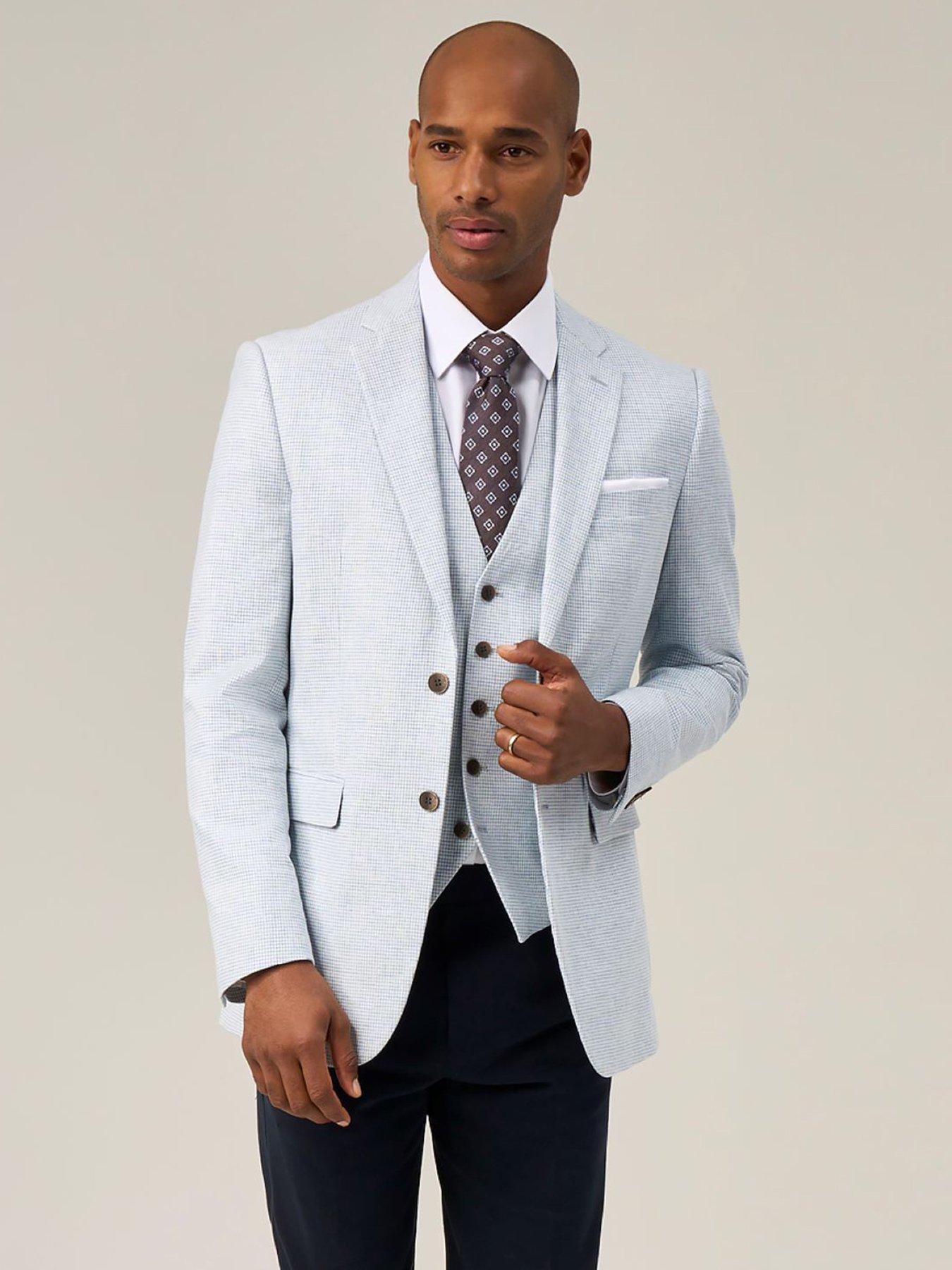  image of skopes-skopes-aurelio-houndstooth-suit-jacket