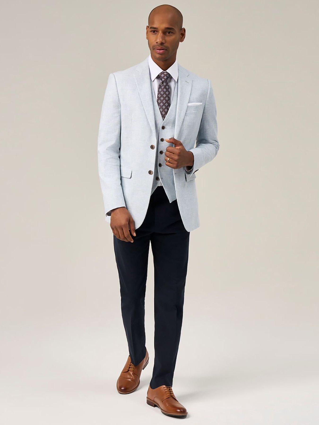 Image 3 of 7 of Skopes Aurelio Houndstooth Suit Jacket