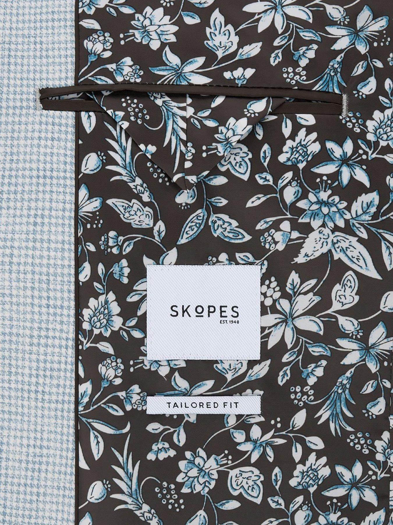 Image 6 of 7 of Skopes Aurelio Houndstooth Suit Jacket