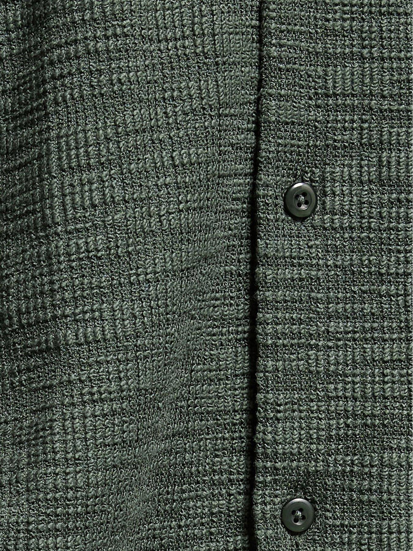  image of badrhino-textured-shorts-green