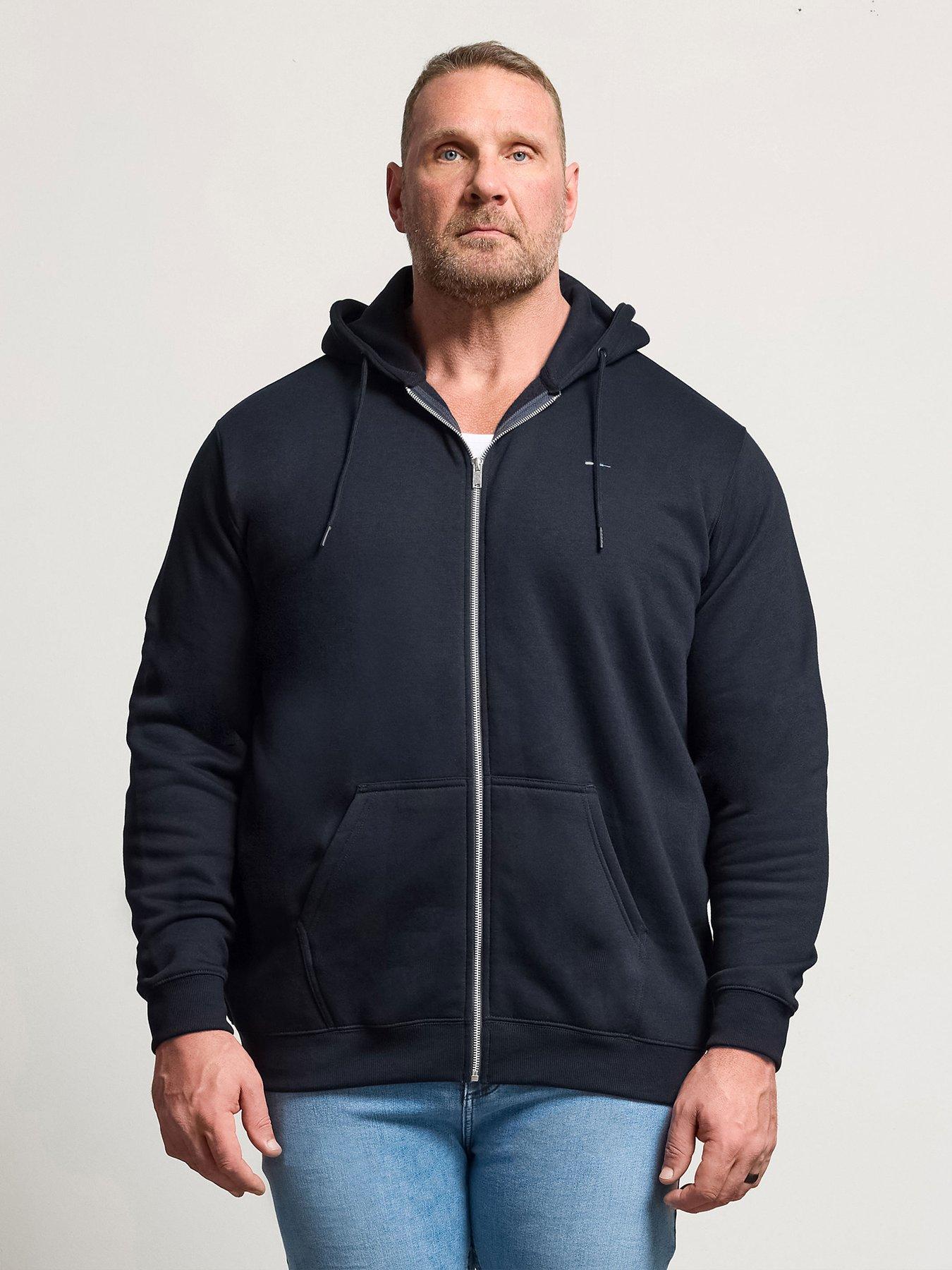 BadRhino Zip Through Hoodie - Blue
