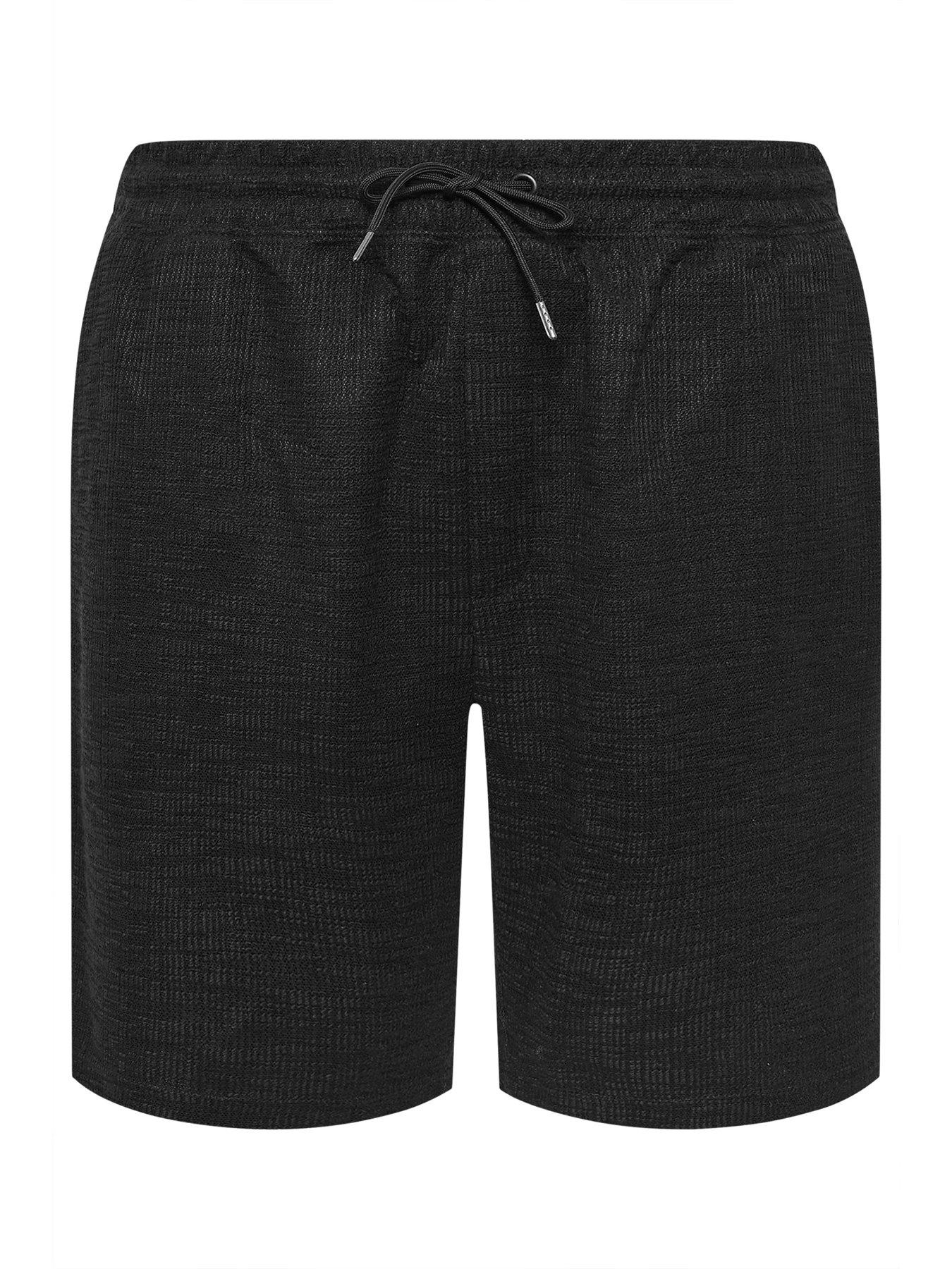 Image 5 of 5 of BadRhino Textured Shorts - Black
