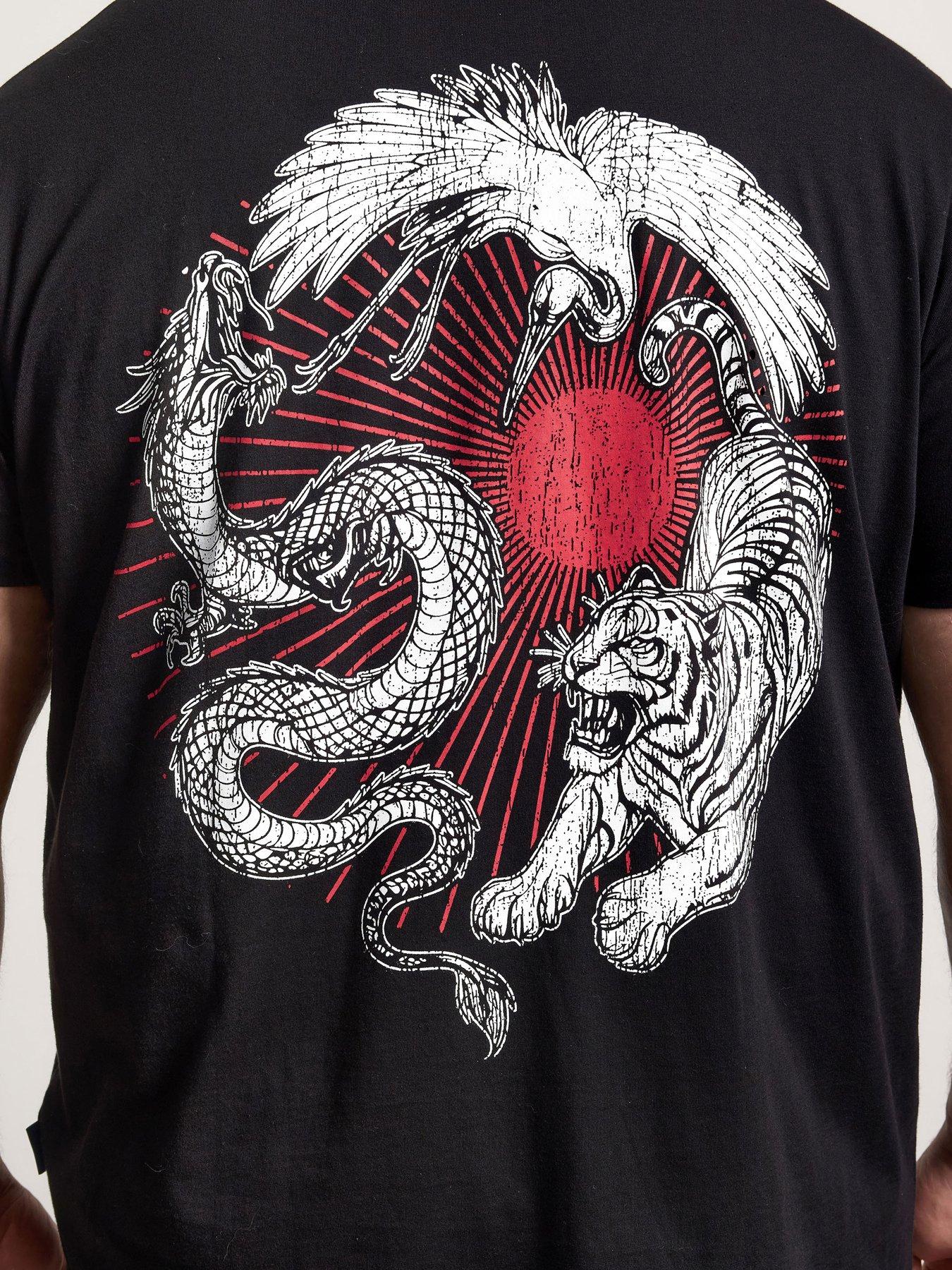  image of badrhino-japan-t-shirt-black