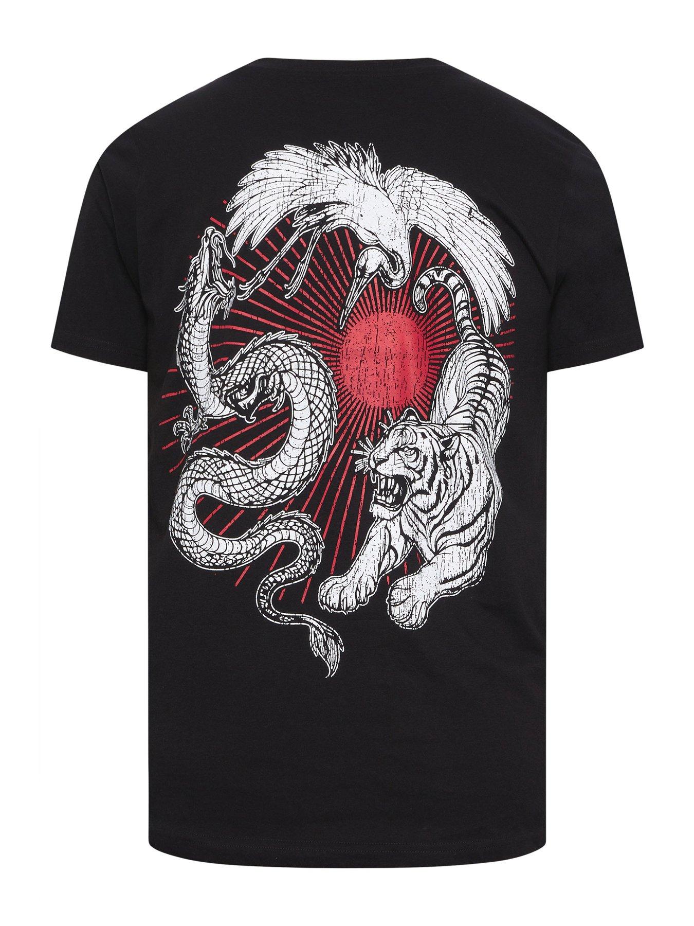  image of badrhino-japan-t-shirt-black