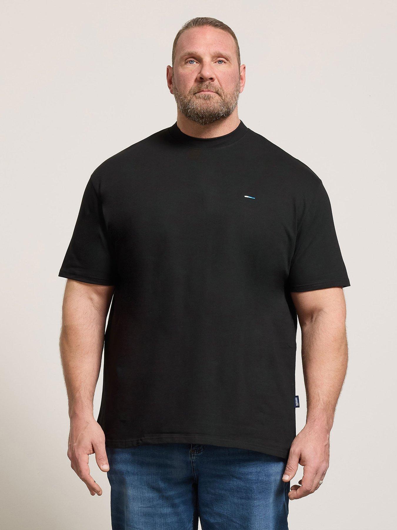 Image 1 of 4 of BadRhino Interlock T-Shirt - Black