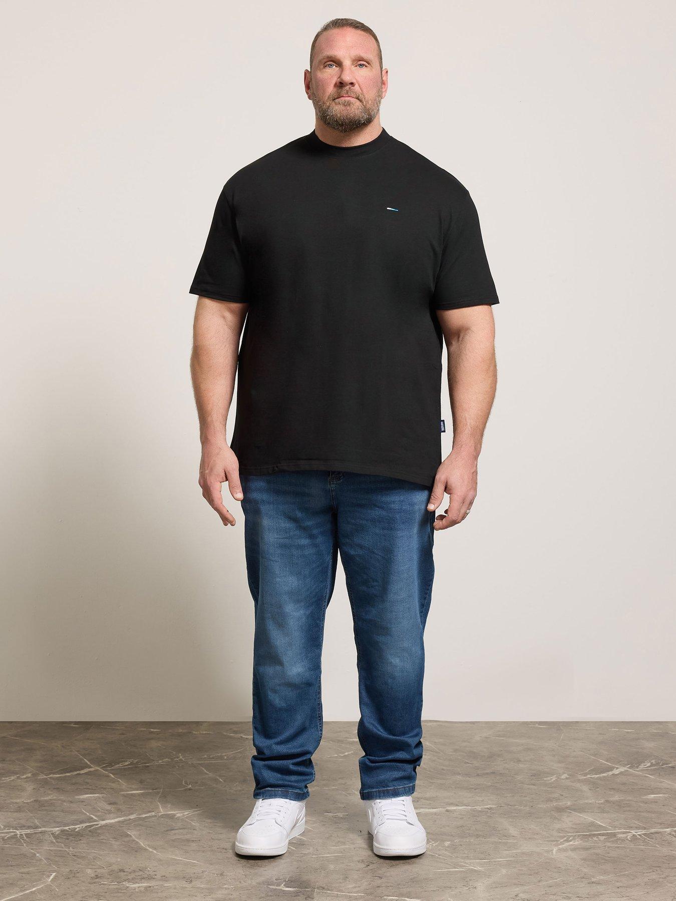 Image 3 of 4 of BadRhino Interlock T-Shirt - Black
