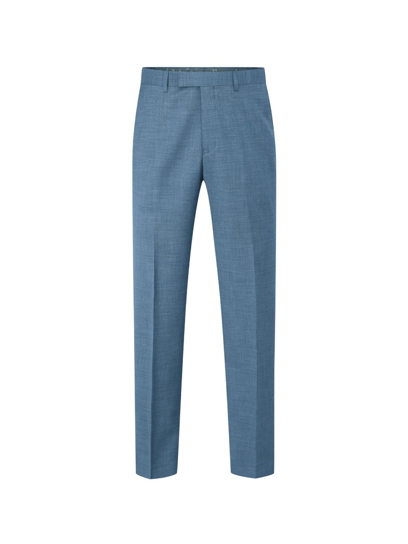 Image 5 of 5 of Skopes Lucien Tailored Fit Suit Trousers - Blue