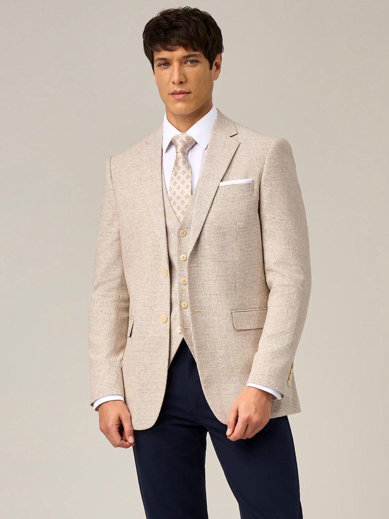 Skopes Aurelio Houndstooth Suit Jacket