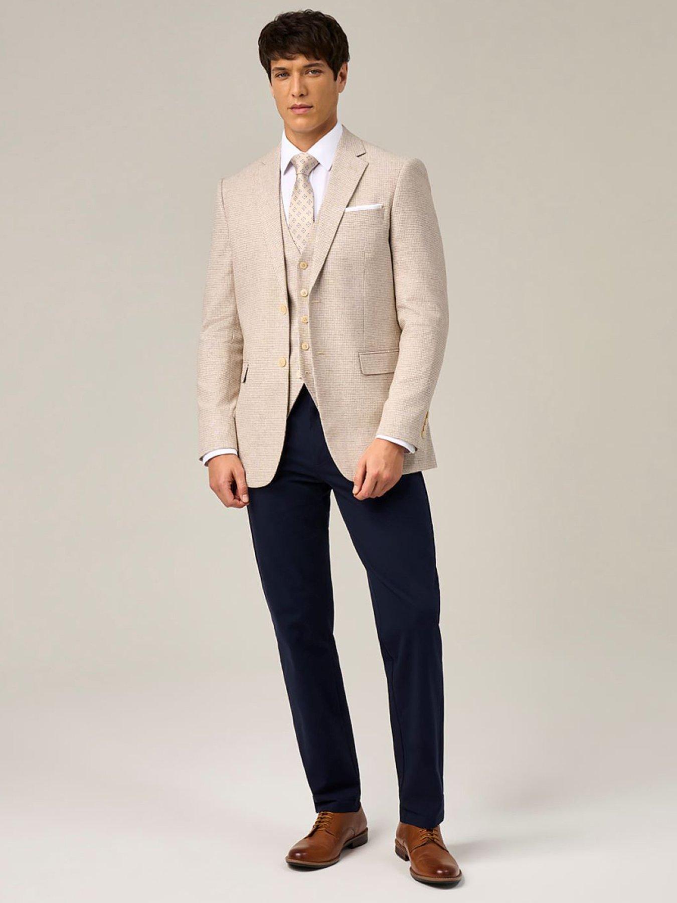 Image 3 of 7 of Skopes Aurelio Houndstooth Suit Jacket