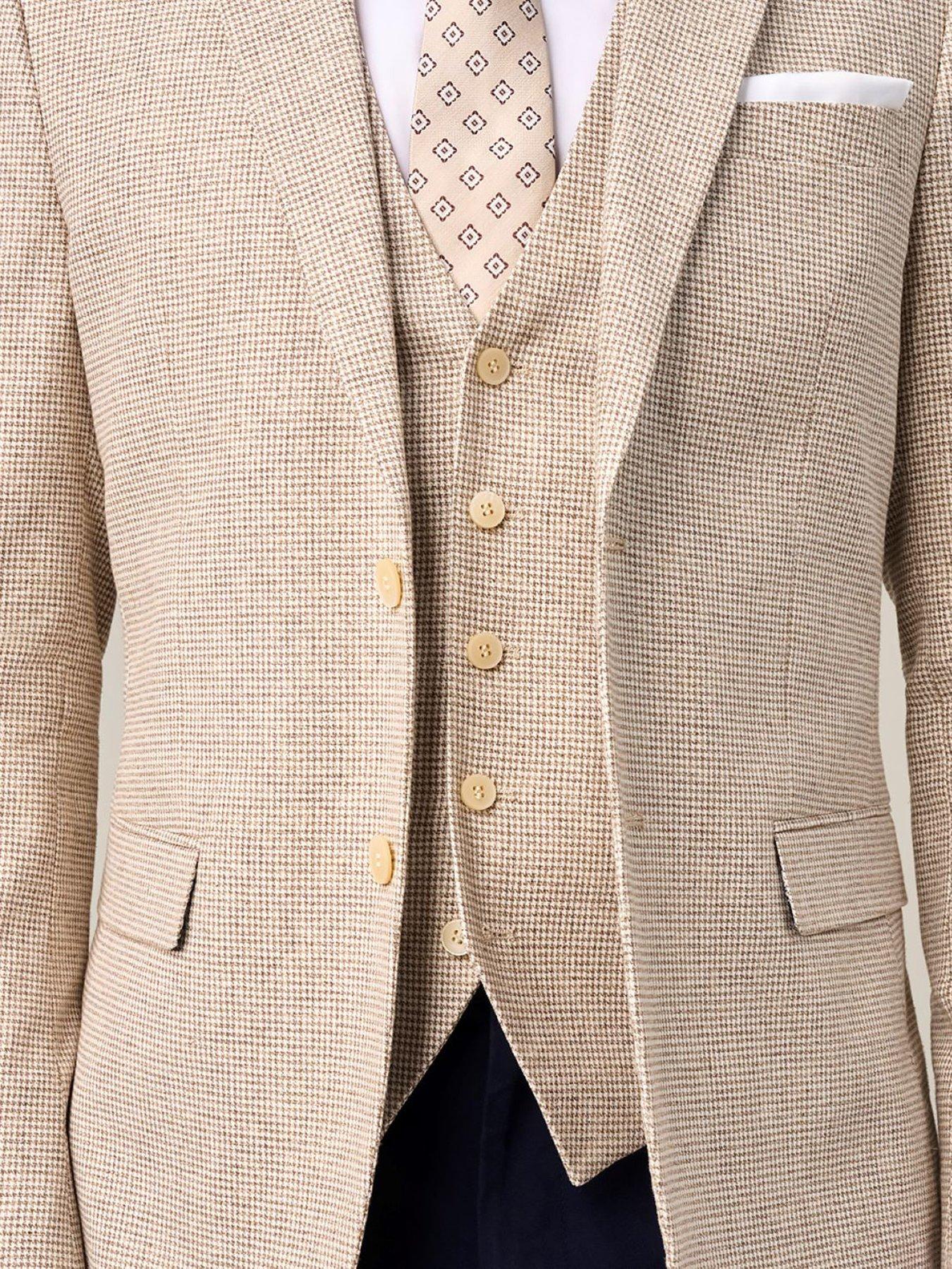 Image 6 of 7 of Skopes Aurelio Houndstooth Suit Jacket