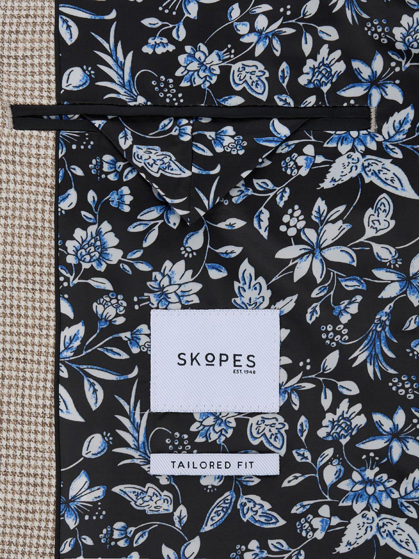 Image 7 of 7 of Skopes Aurelio Houndstooth Suit Jacket