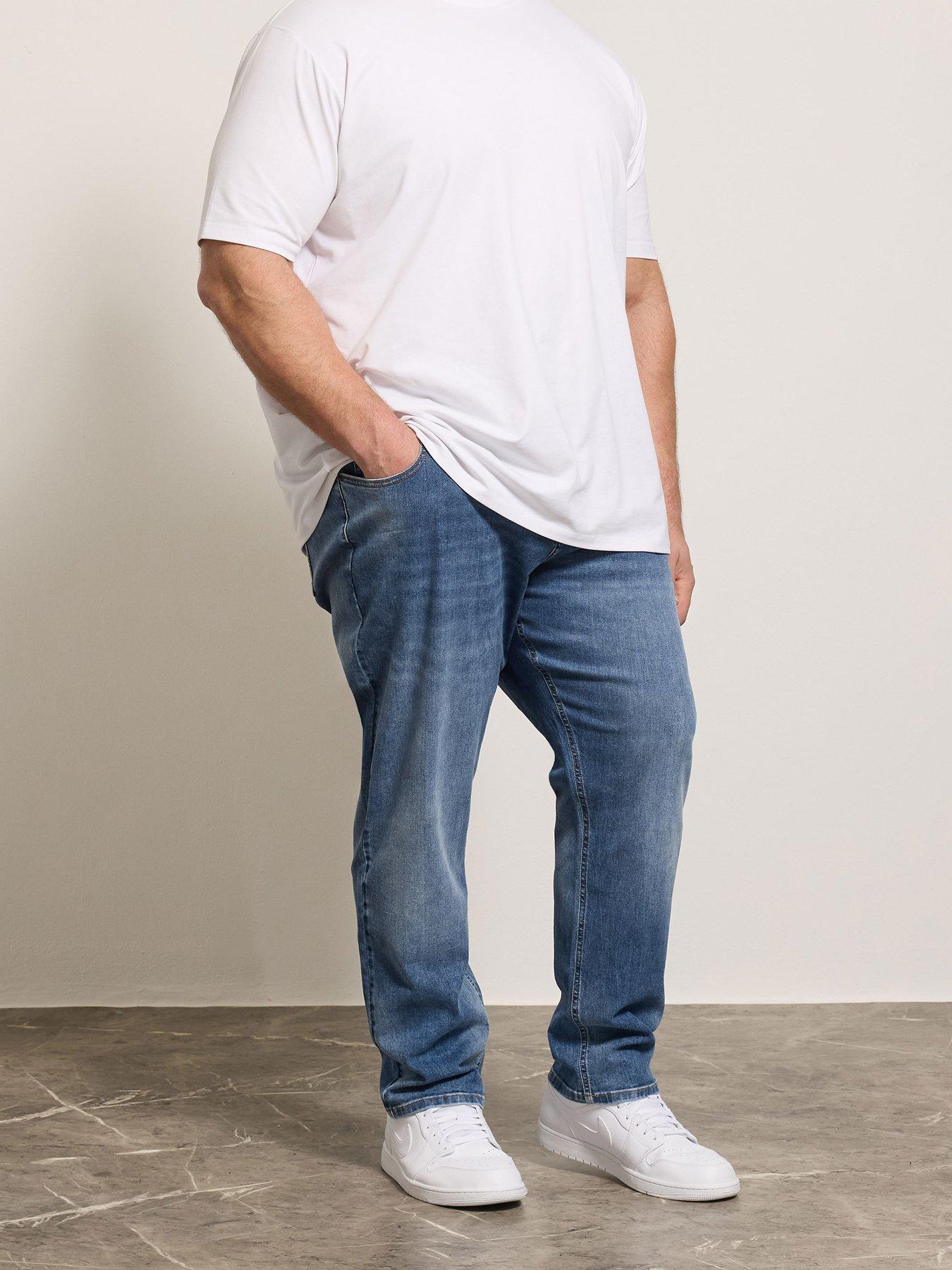 Image 4 of 6 of BadRhino Washed Elasticated Straight Jean 30"
