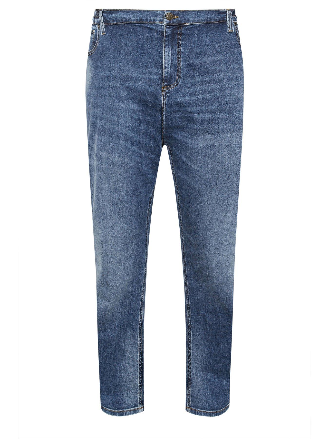 Image 6 of 6 of BadRhino Washed Elasticated Straight Jean 30"