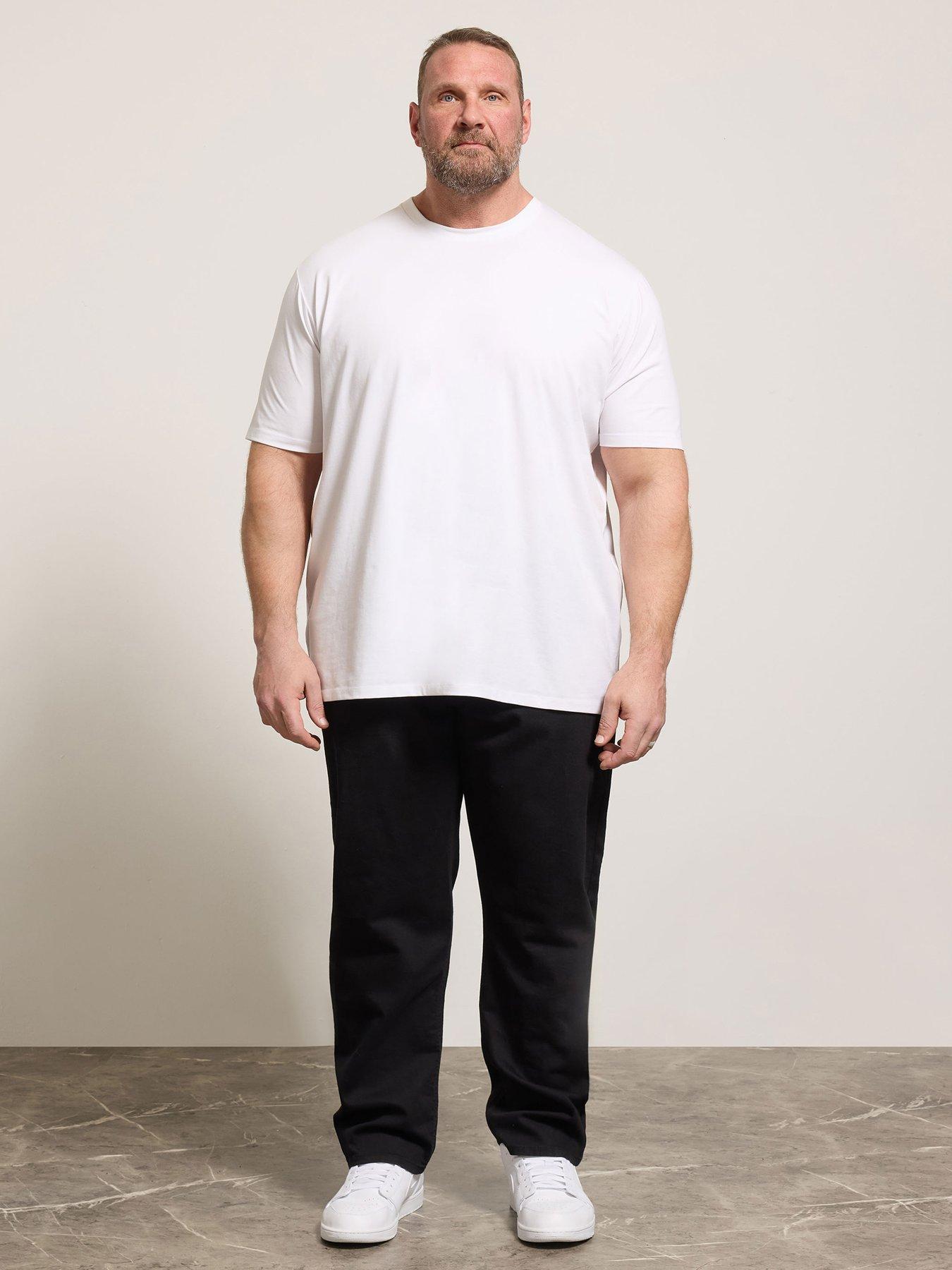 Image 3 of 5 of BadRhino Elasticated Straight Jean 32" - Black