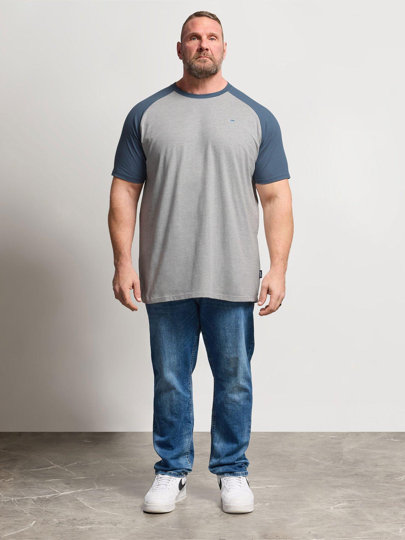 Image 3 of 5 of BadRhino Raglan T-Shirt - Blue